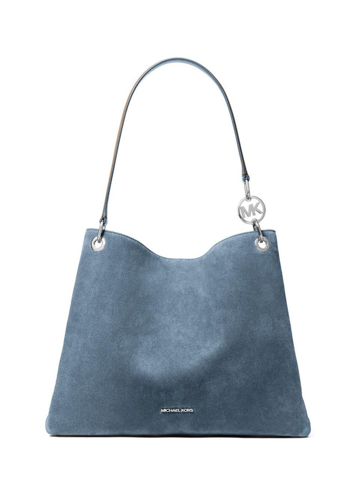 Bolsa De Ombro Christina Grande Em Camurça 35F5S8WE6S405