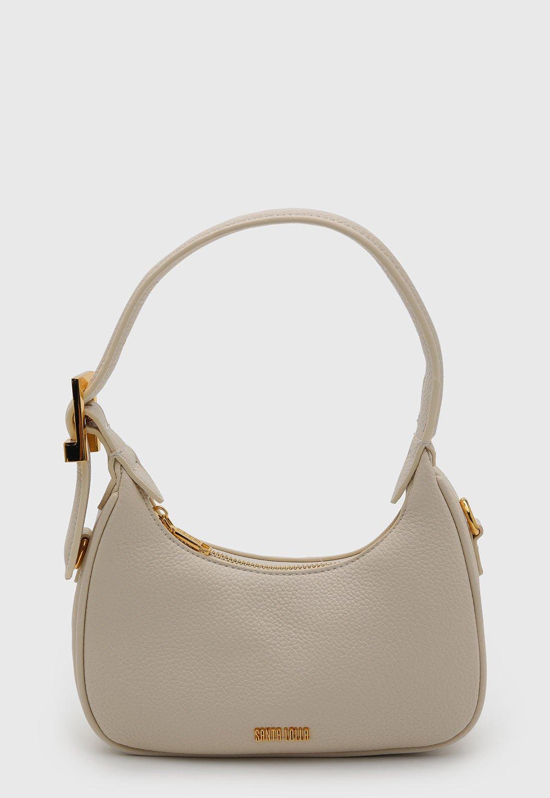 Bolsa Feminina Santa Lolla Pequena Bege