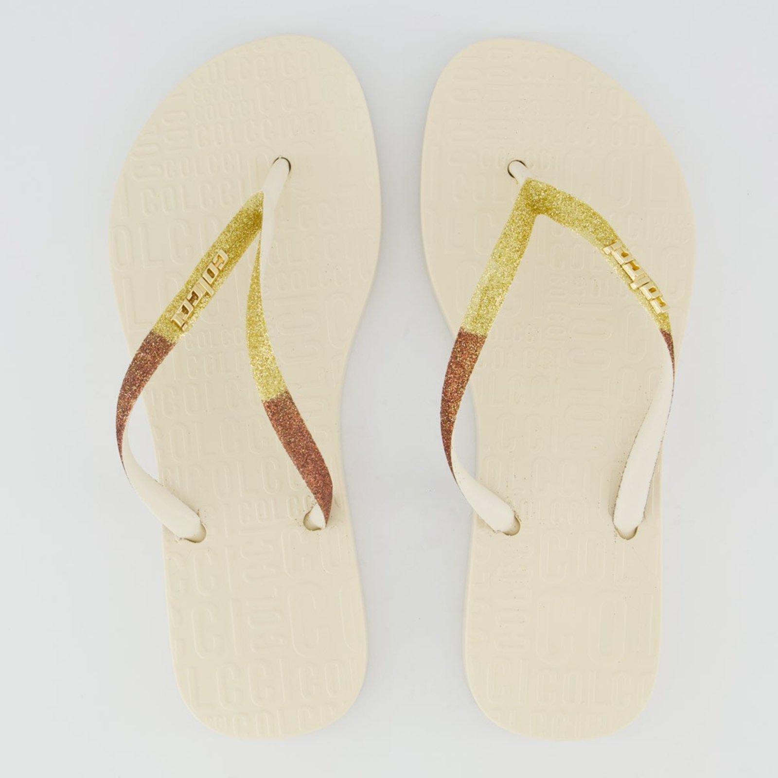 Chinelo Colcci Rio Feminino Bege