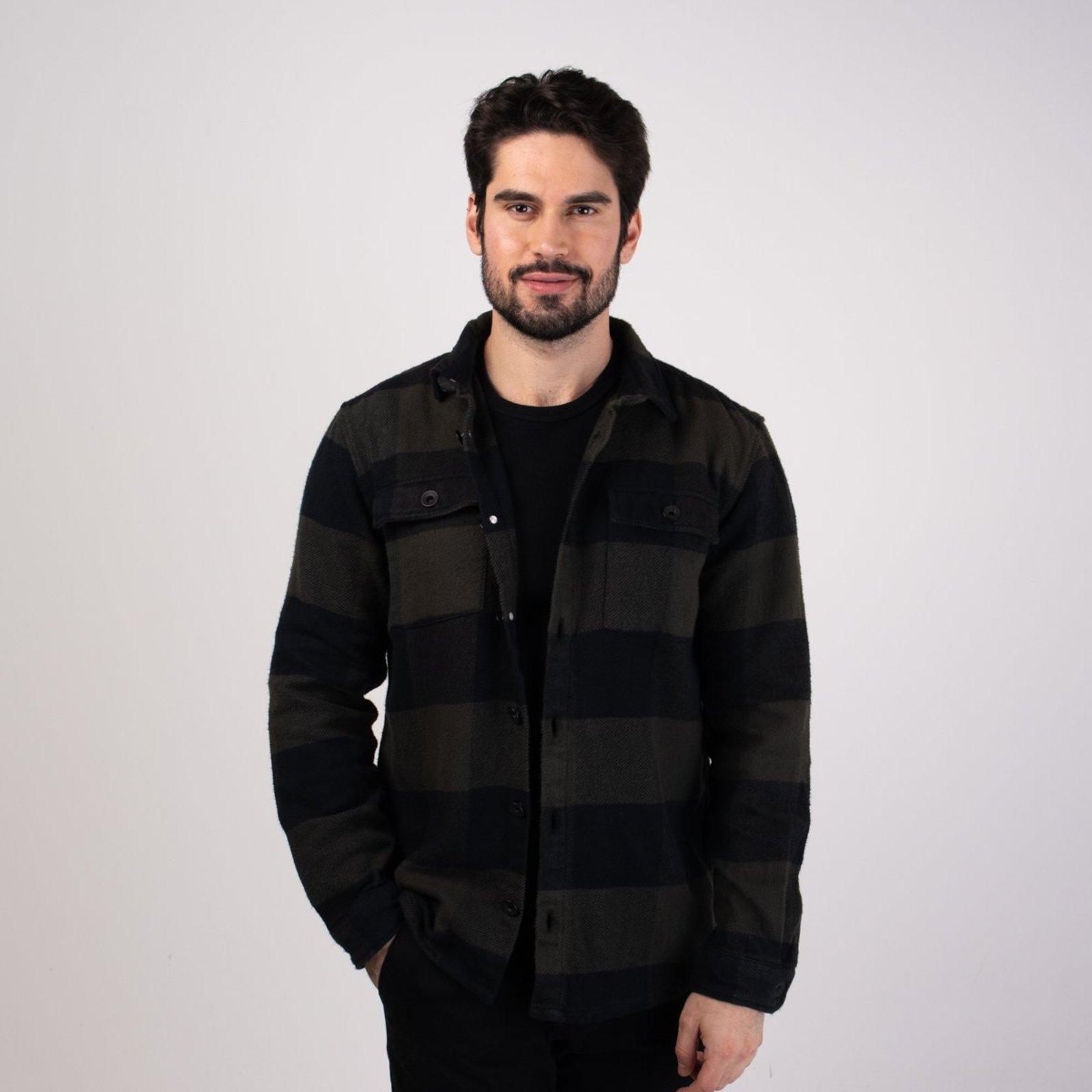 Camisa Overshirt Reserva Xadrez Montana Verde Escuro