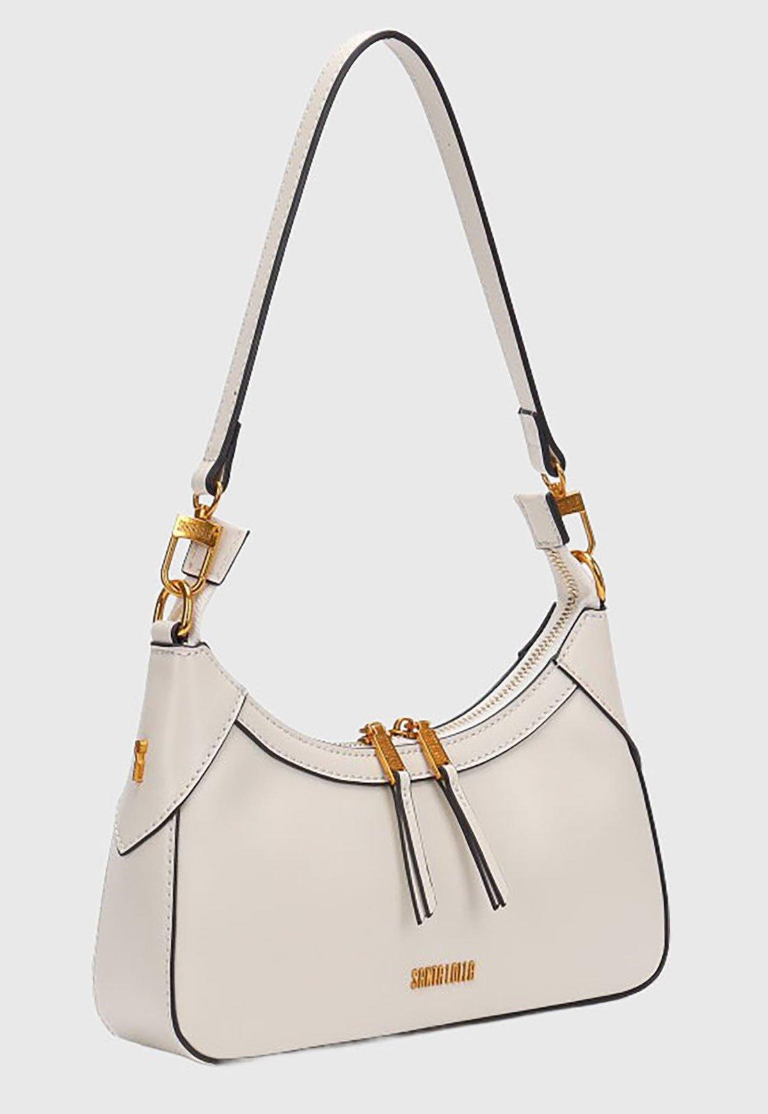 Bolsa Feminina Santa Lolla Estruturada Branca