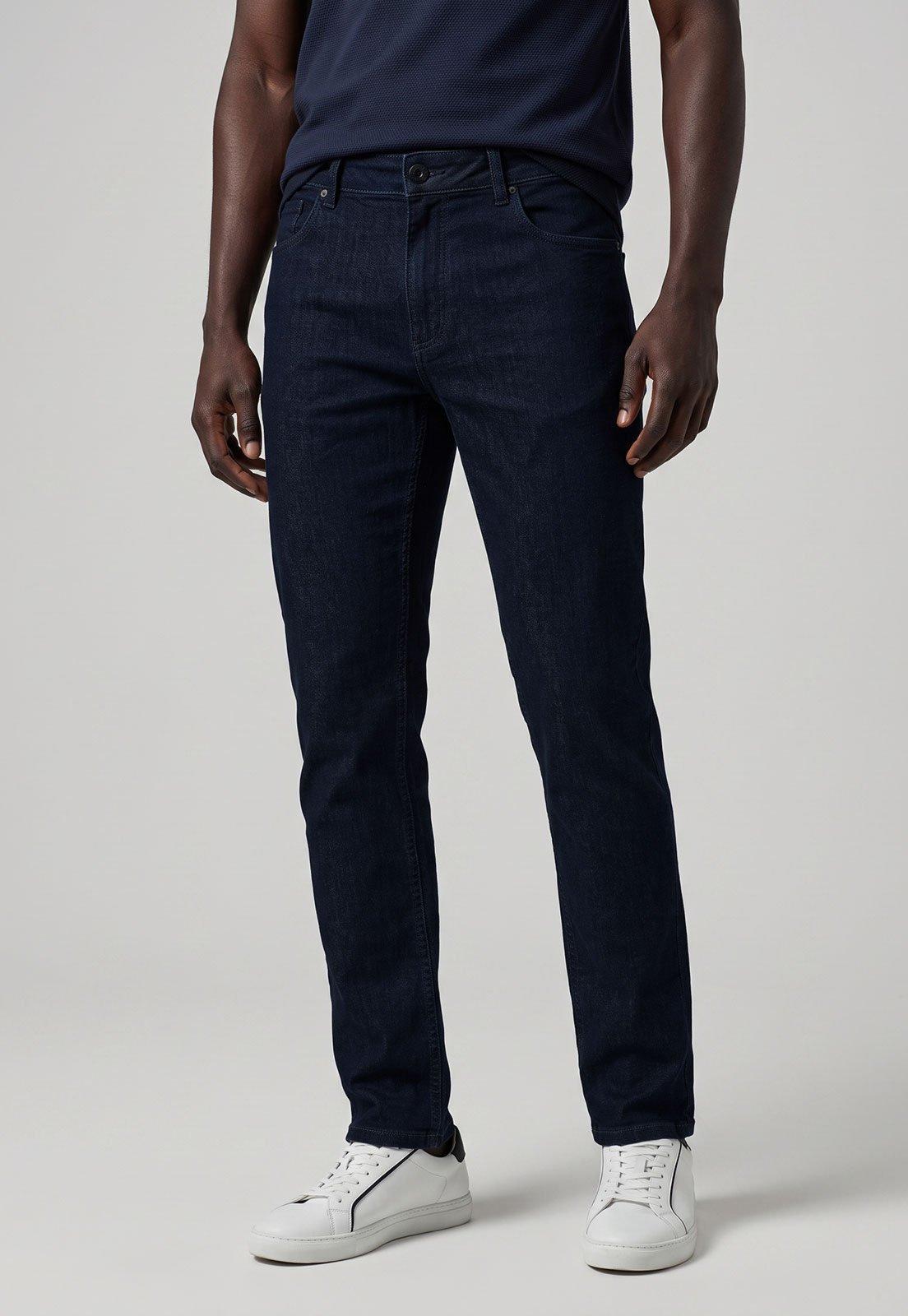 Calça Masculina Reserva Slim Jeans Azul-marinho