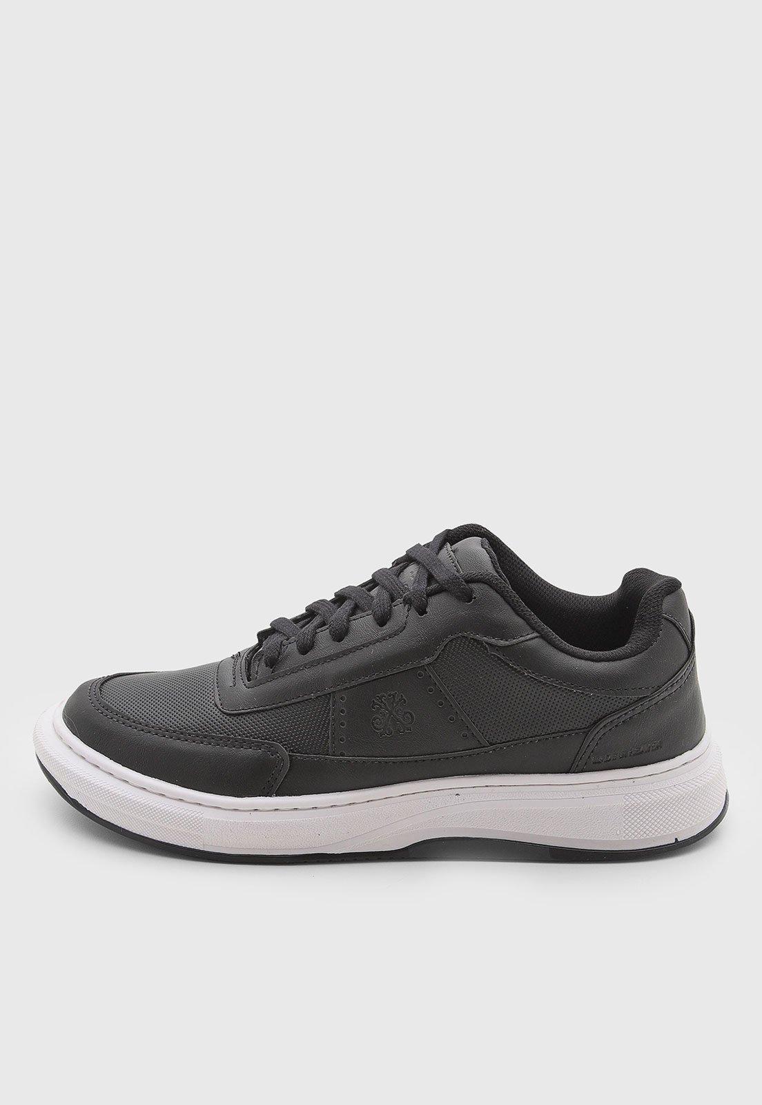 Tênis Masculino John John Casual Preto