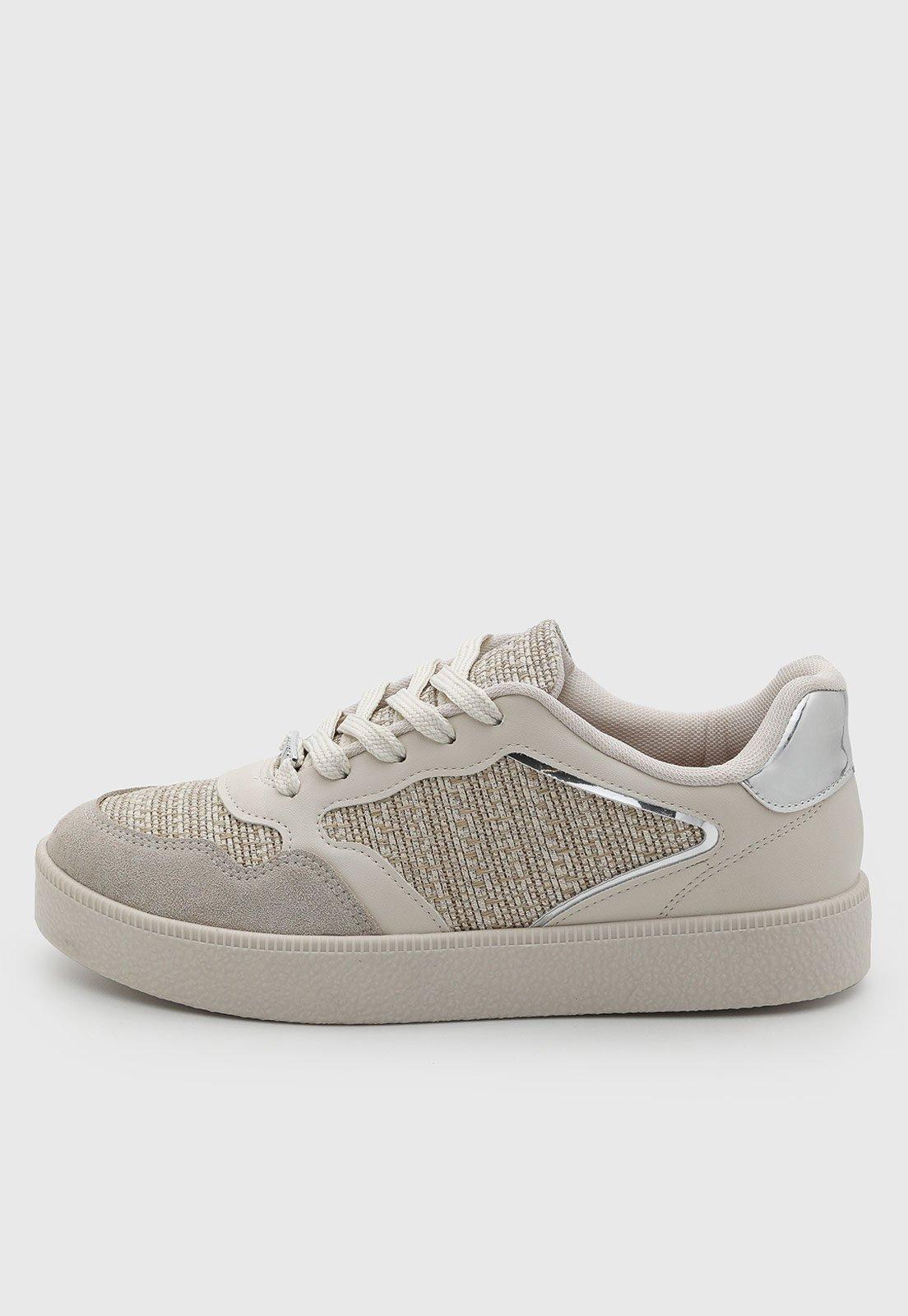 Tênis Feminino Vizzano Casual Bege