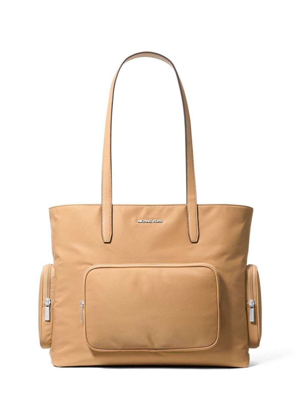 Bolsa tote khai grande de náilon Bolsa tote khai grande de náilon Peanut