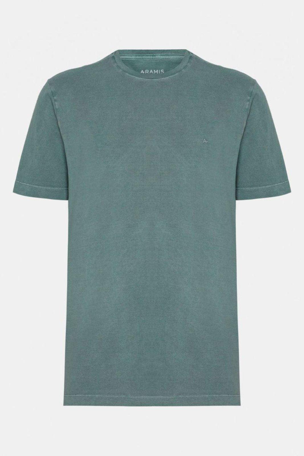 Camiseta Aramis Manga Curta Piquet Lavado