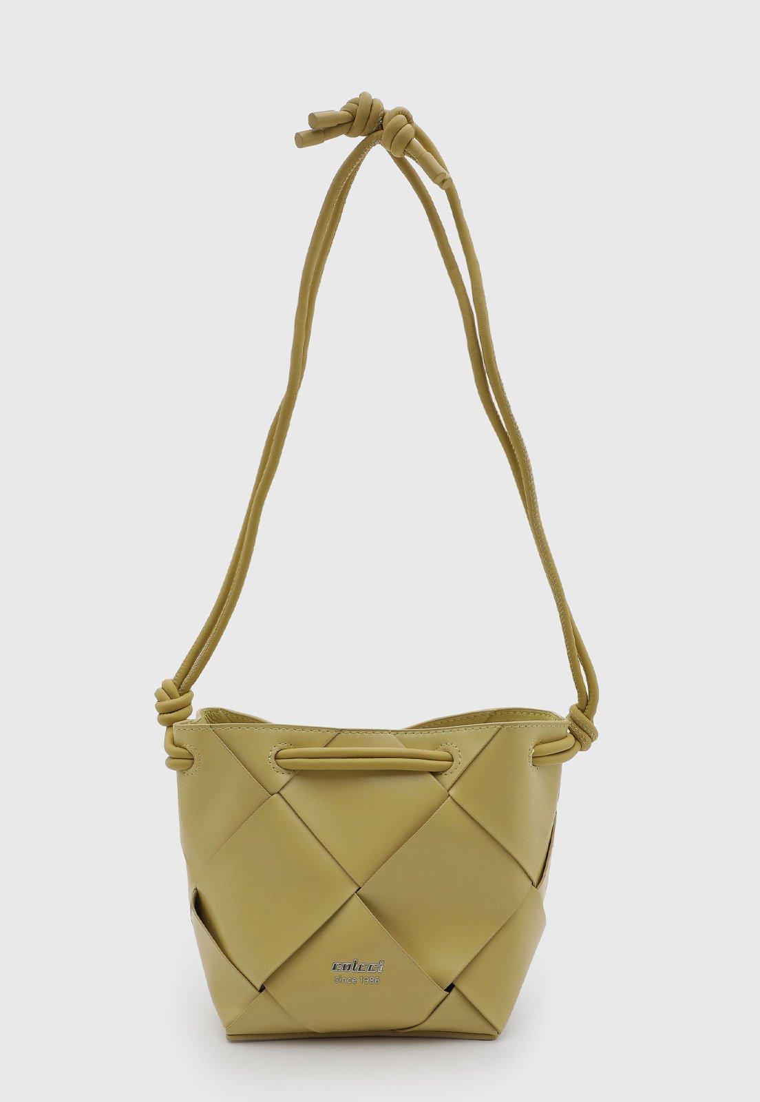 Bolsa Colcci Tressê Amarela