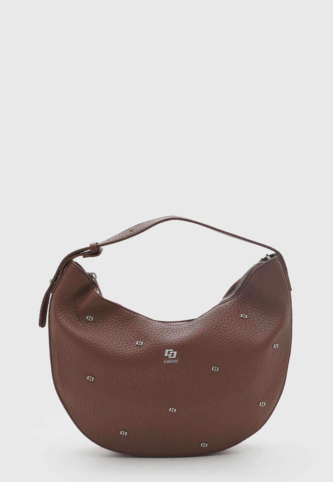 Bolsa Feminina Colcci Design Texturizado Marrom
