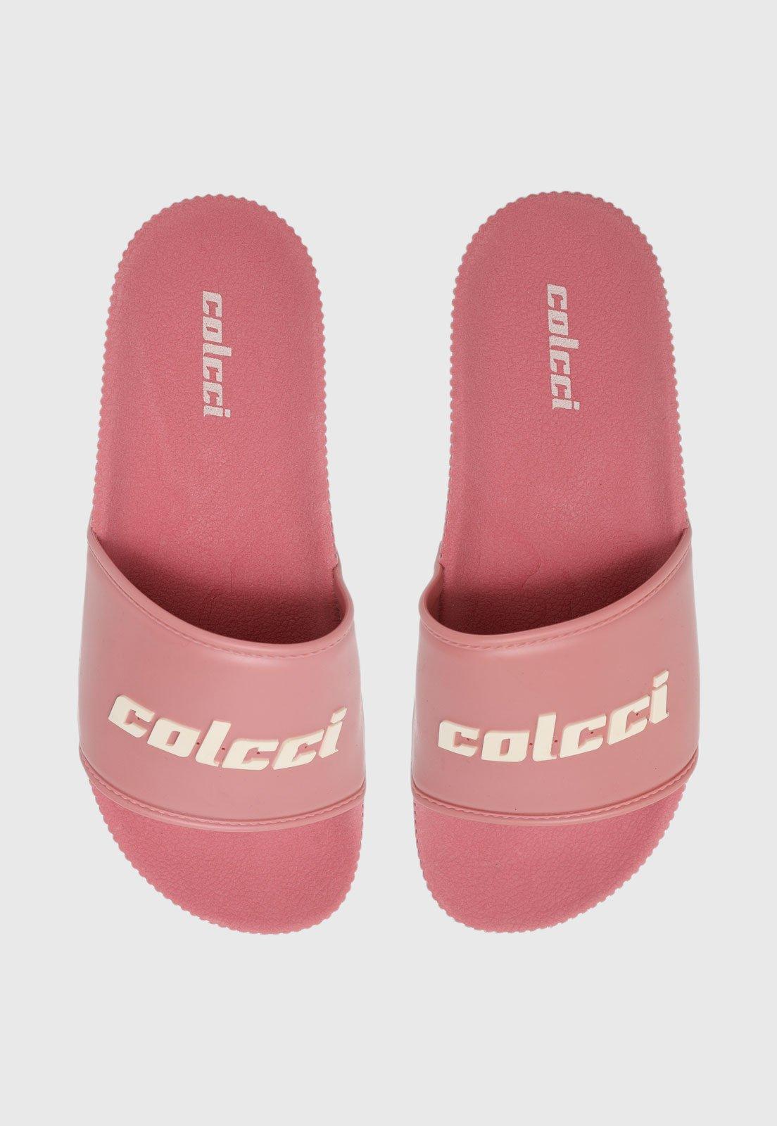 Chinelo Feminino Colcci Slide Rosa