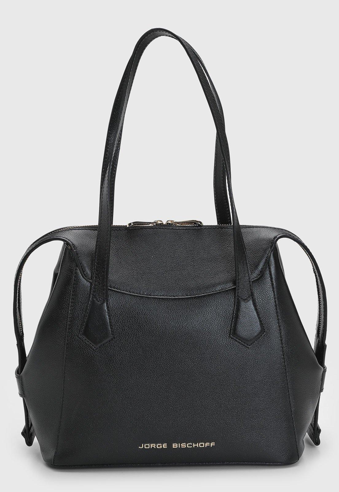 Bolsa Feminina Jorge Bischoff Grande Preta