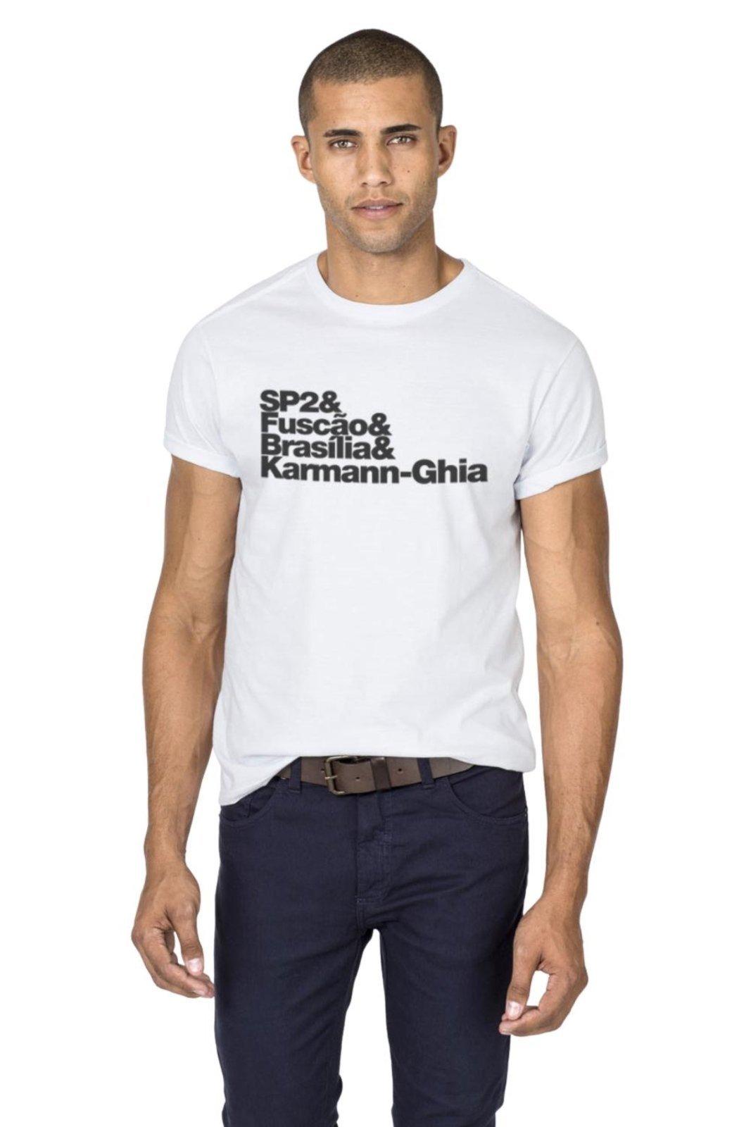 Camiseta Fuscão Reserva Branco
