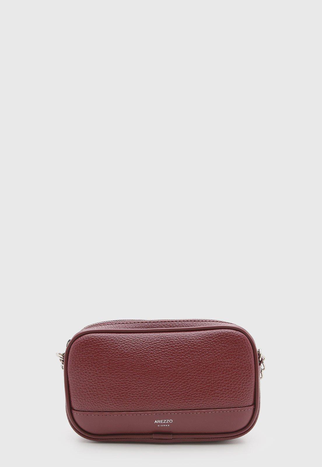 Bolsa Feminina Arezzo Compacta Vermelha