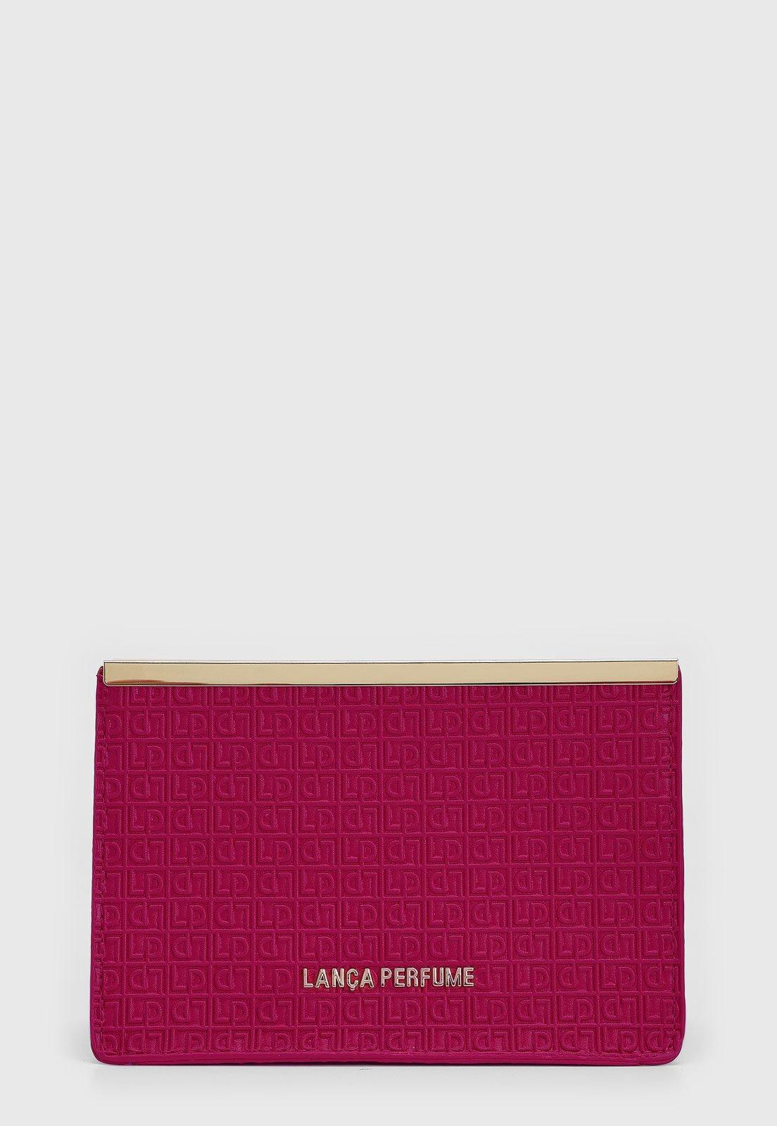 Bolsa Tiracolo Lança Perfume Monograma Alça Ajustável Pink