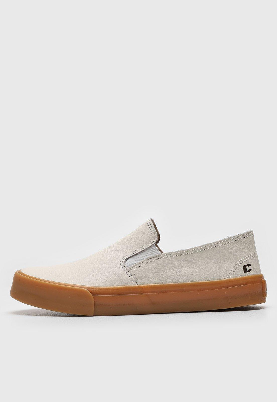 Tênis Slip On Colcci Liso Off-White