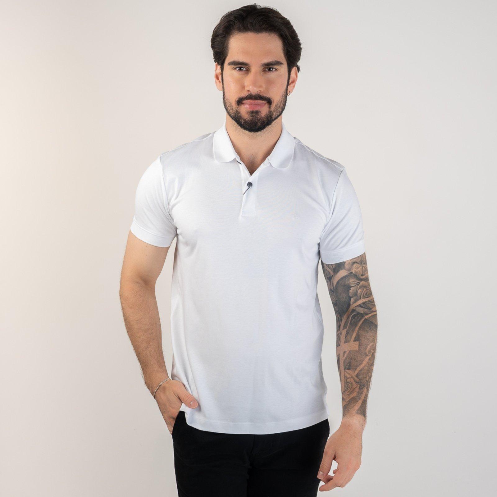 Camisa Polo Pima Aramis Branca