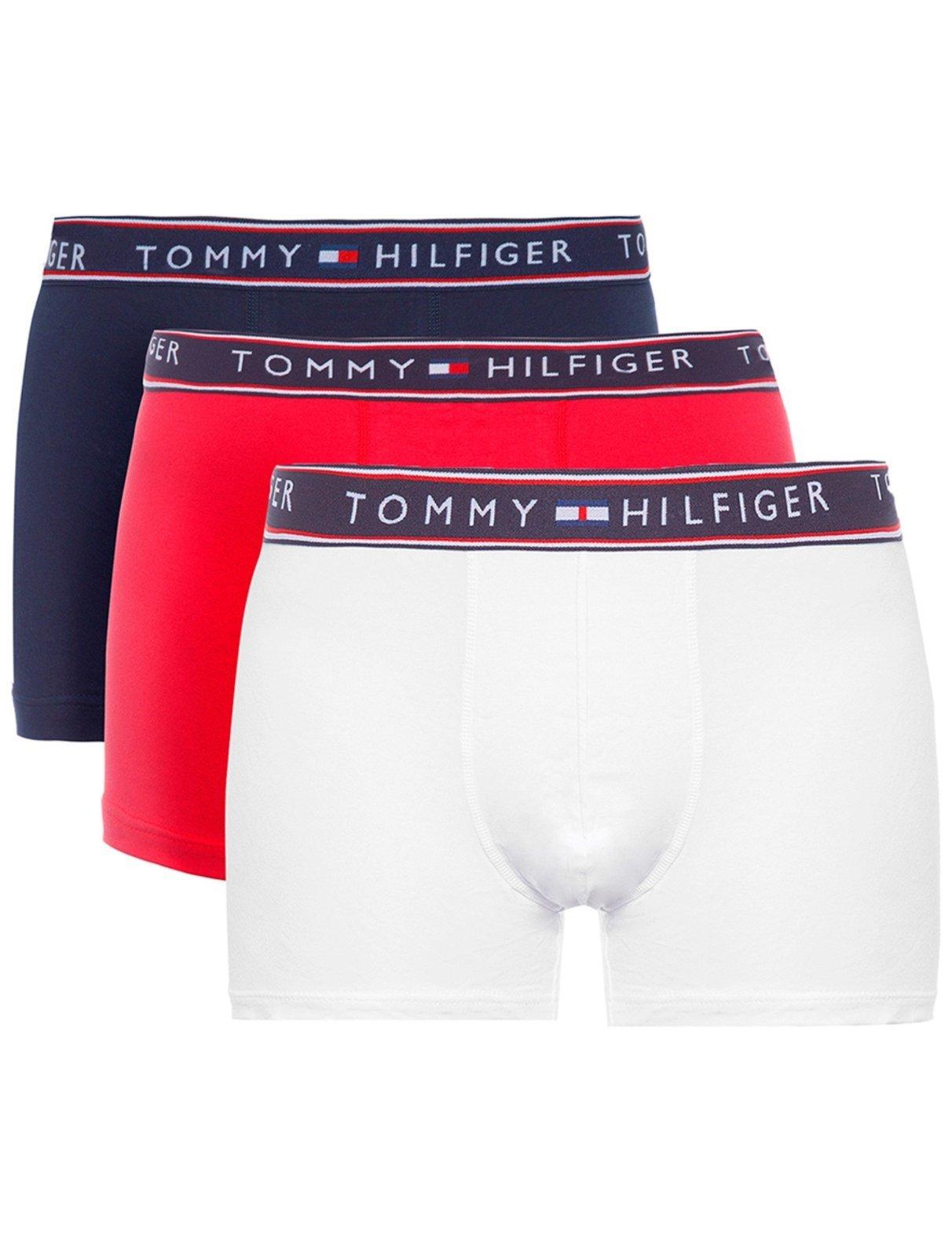 Cueca Tommy Hilfiger Cotton Stretch Trunk Colors Pack 3UN