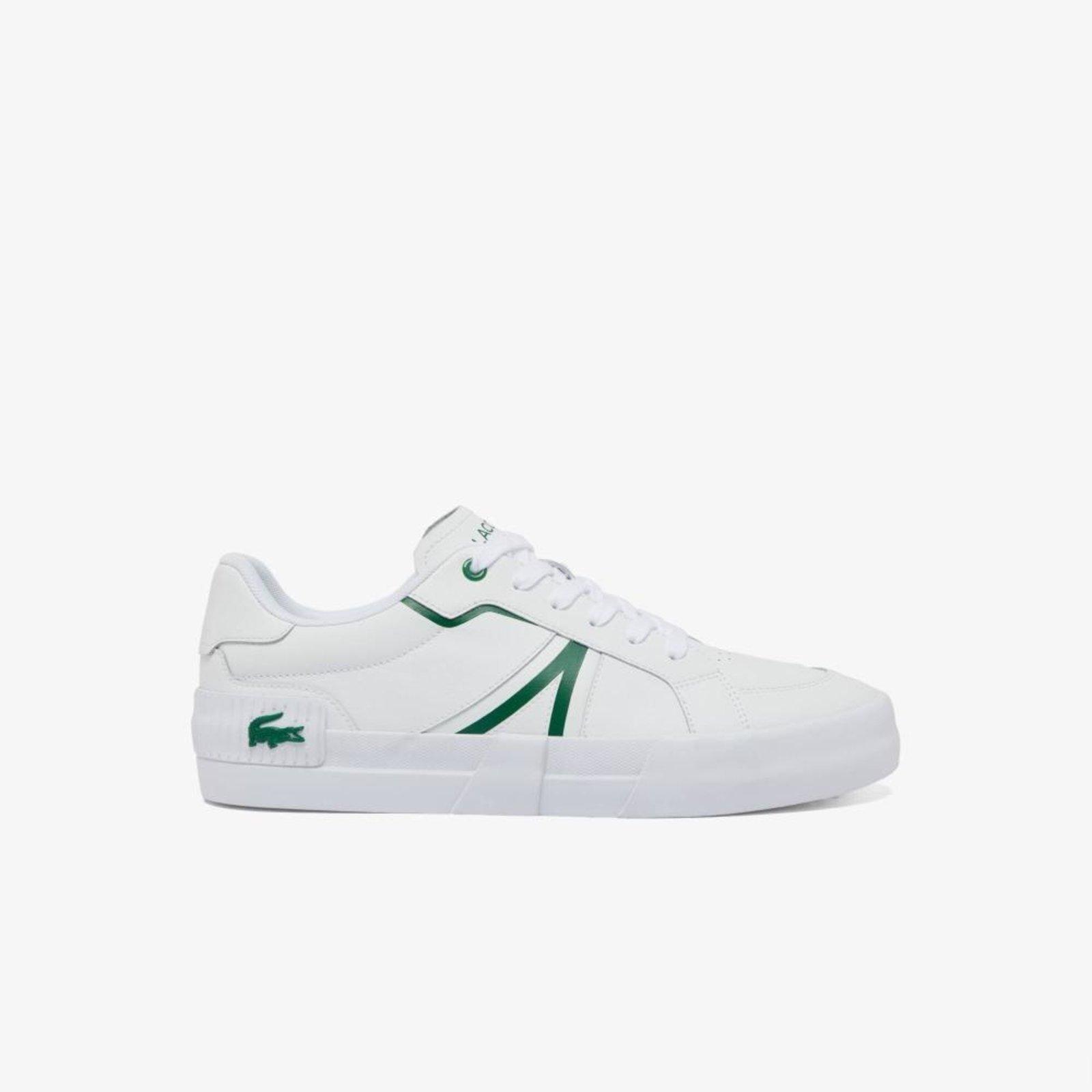 Tênis Lacoste Masculino L004 de Couro Branco