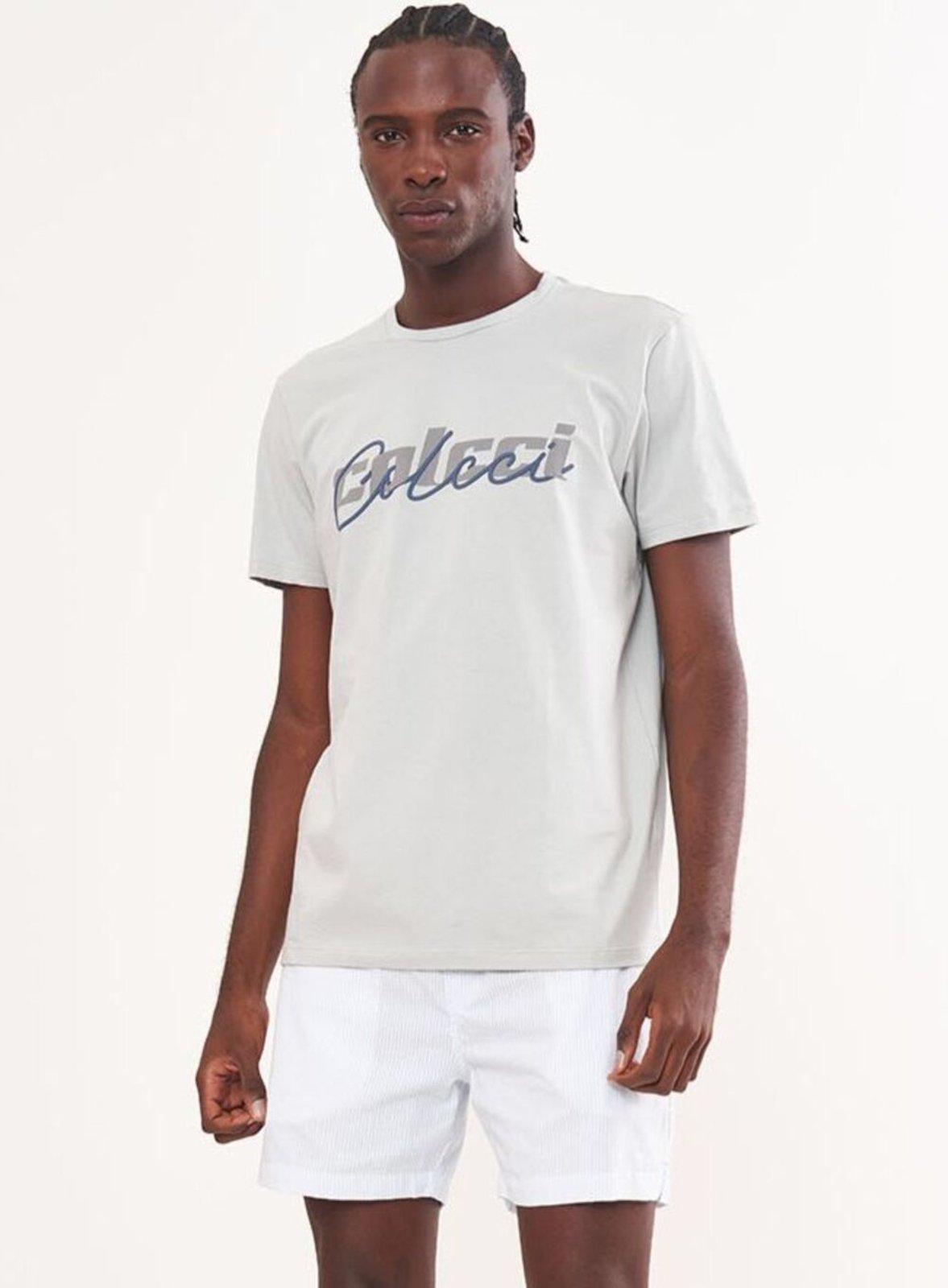 Camiseta Colcci Cinza Castelo