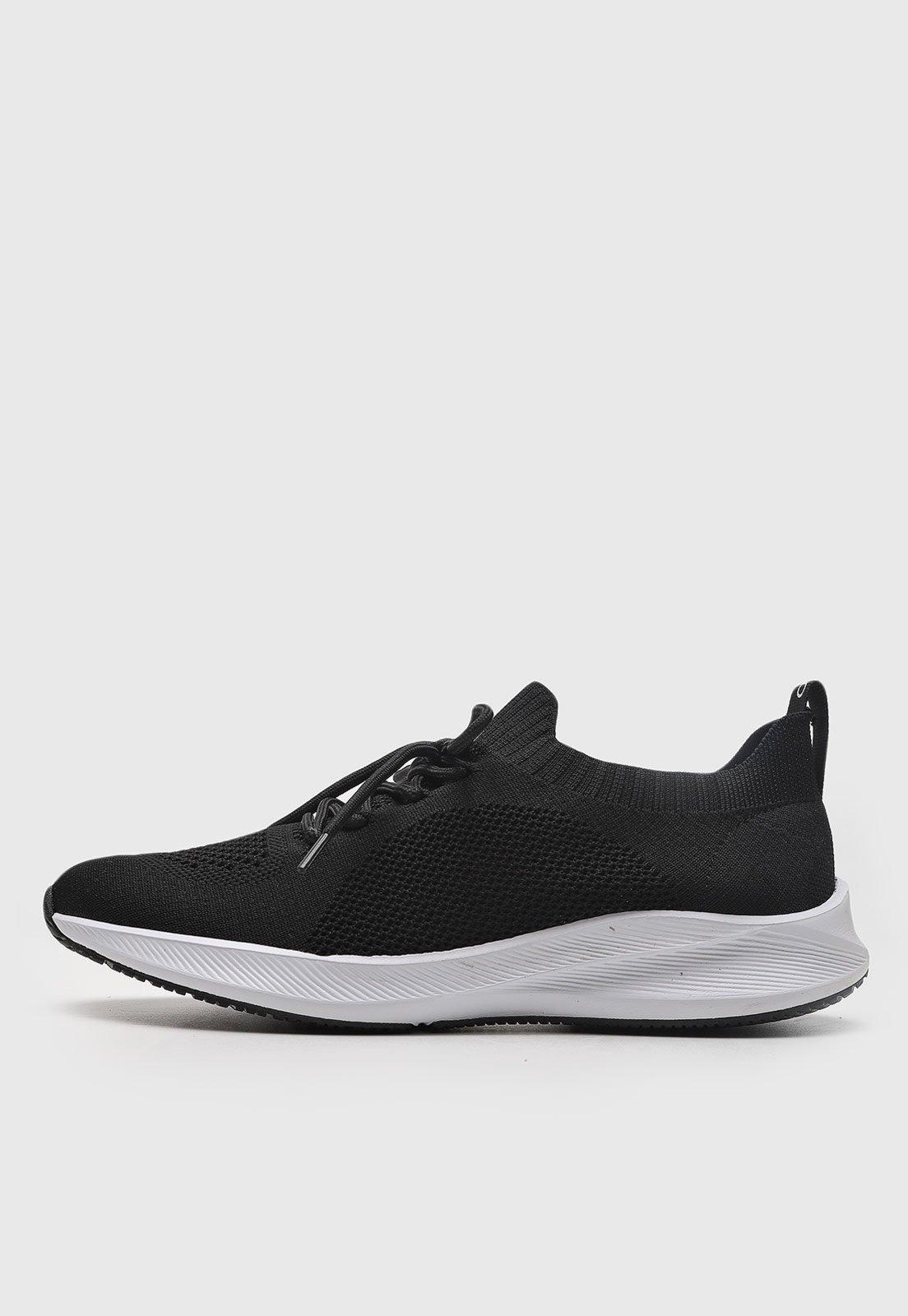 Tênis Feminino Arezzo Knit Preto