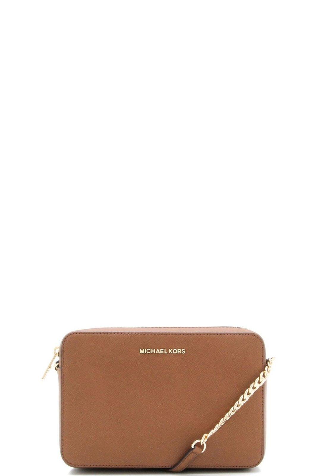 Bolsa transversal jet set grande de couro Bolsa transversal jet set grande de couro Luggage