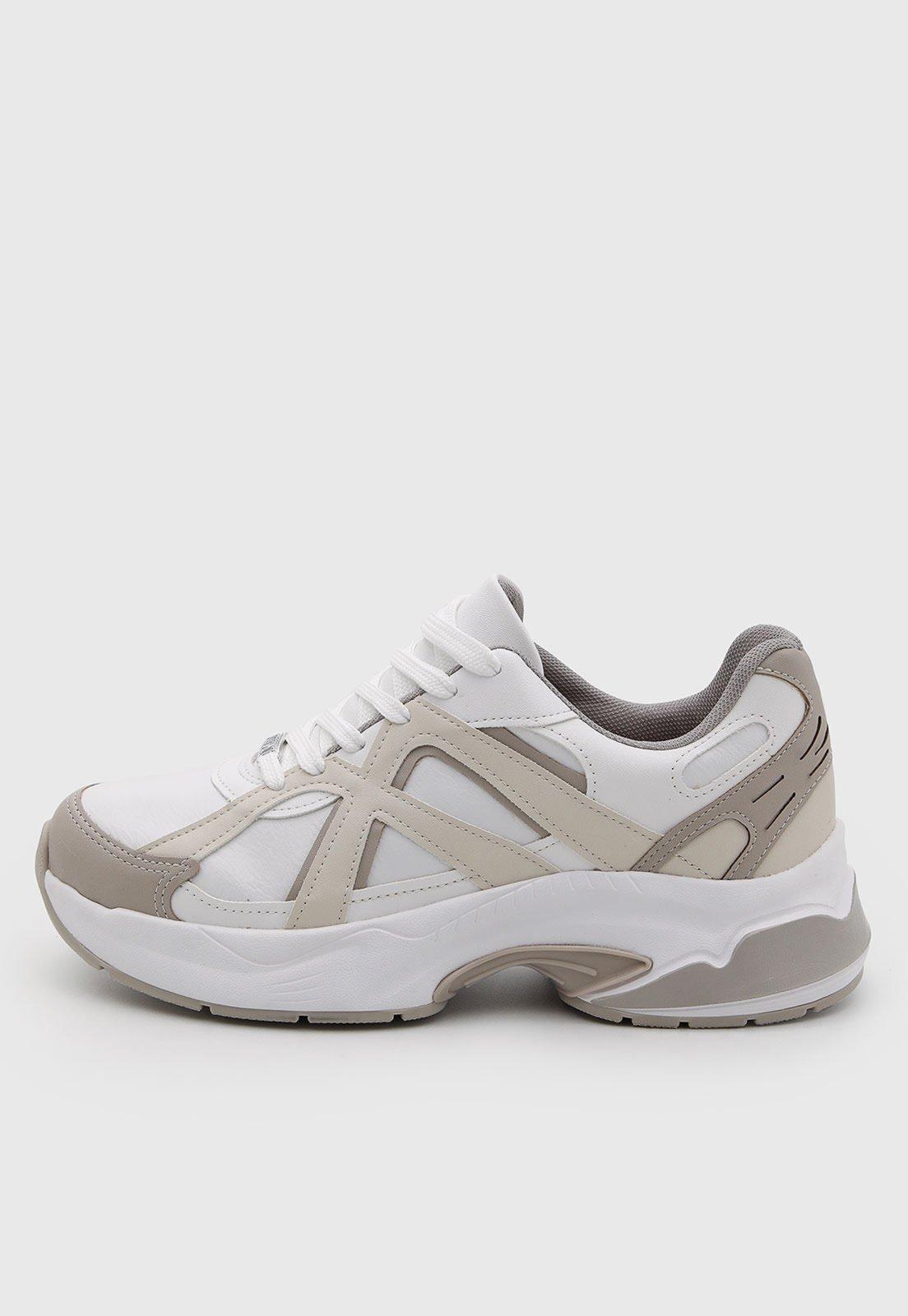 Tênis Feminino Vizzano Cano Baixo Branco