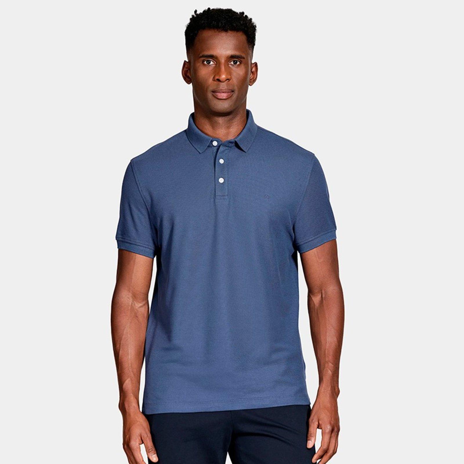 Camisa Polo Aramis Cotton Piquet Basic In26 Azul Masculino