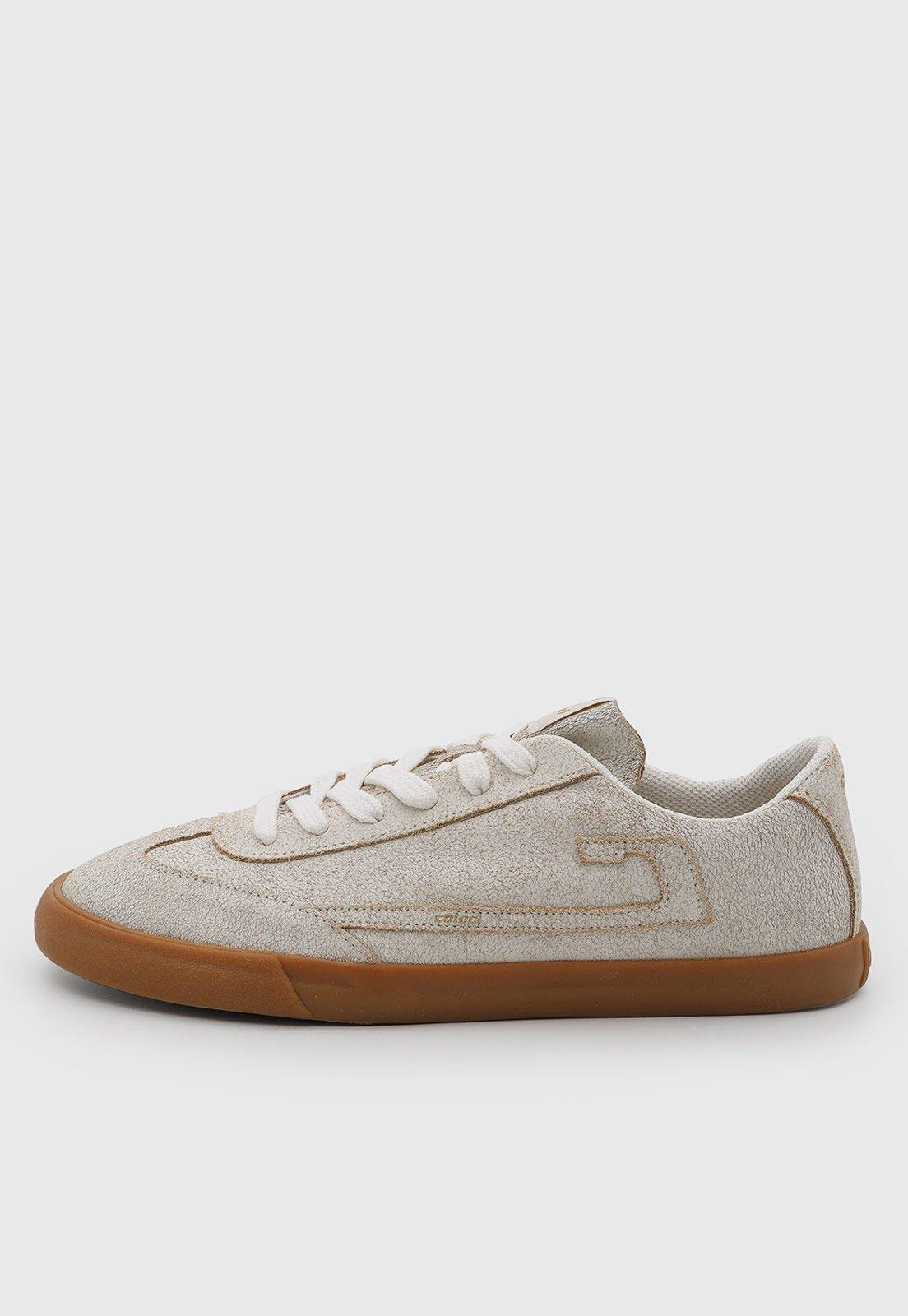 Tênis Feminino Colcci Couro Casual Bege