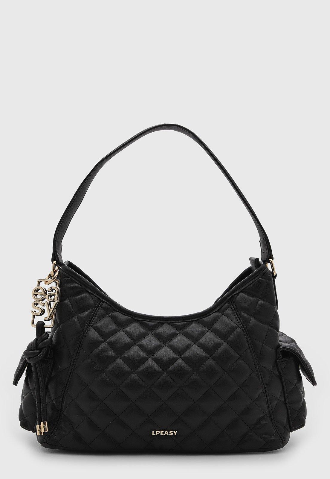 Bolsa Feminina Lança Perfume Matelassê Preta