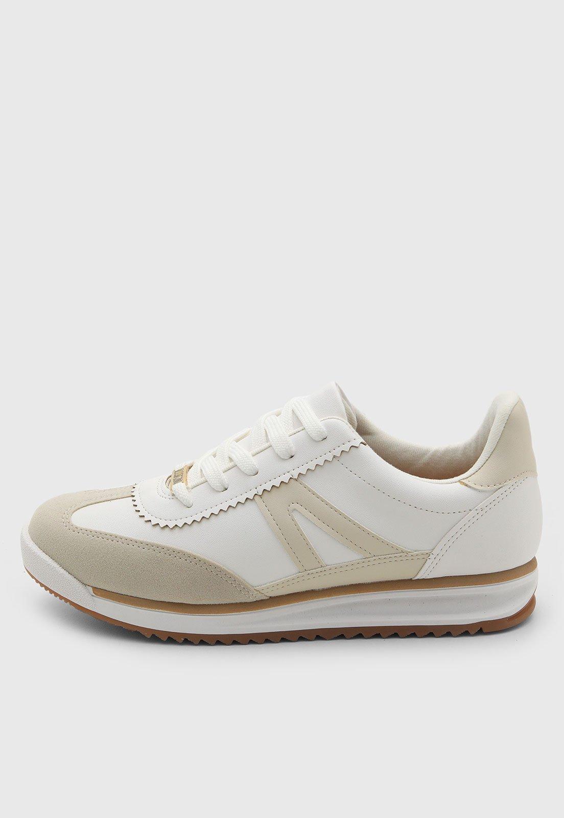 Tênis Feminino Vizzano Cano Baixo Branco
