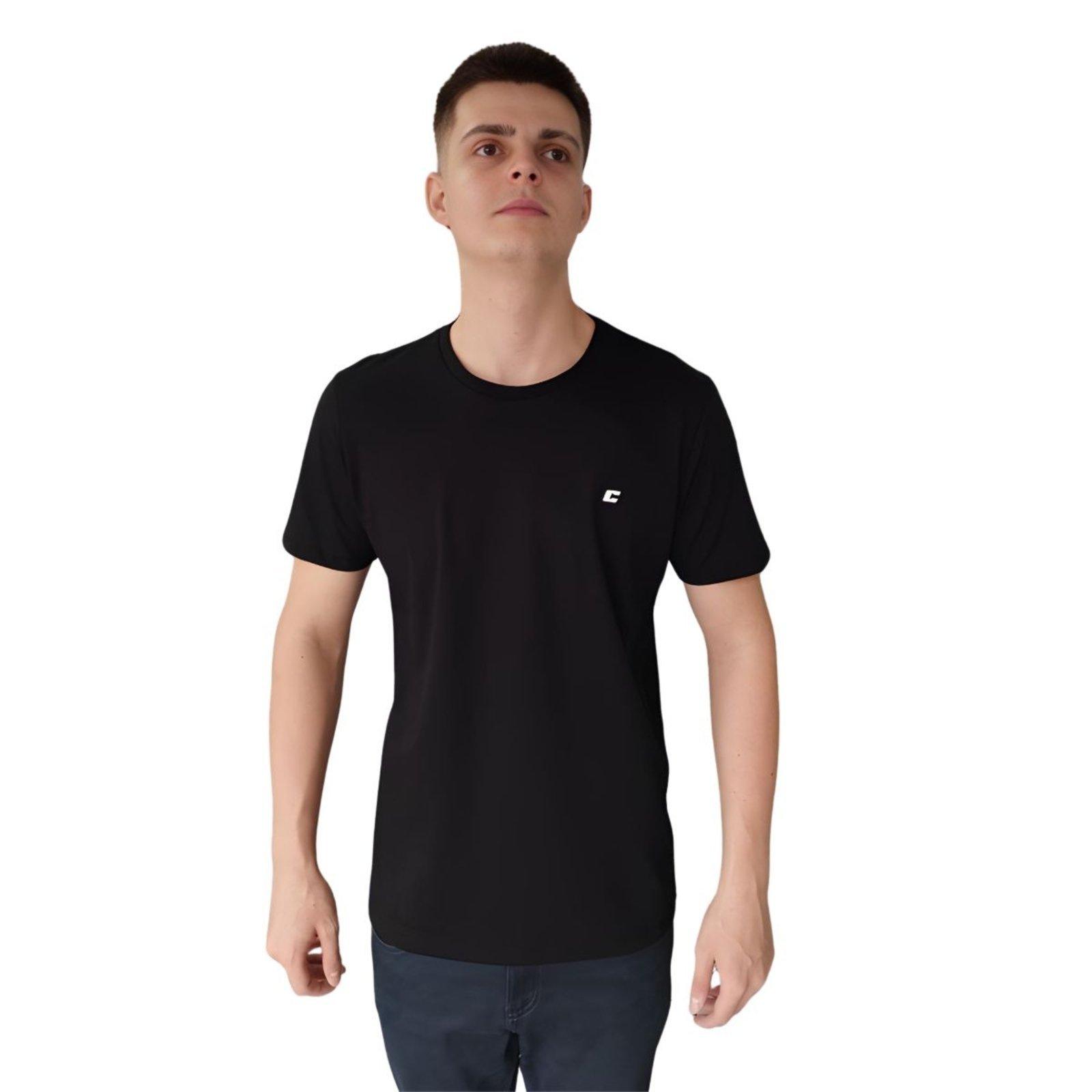Camiseta Masculina Slim Logo C Colcci