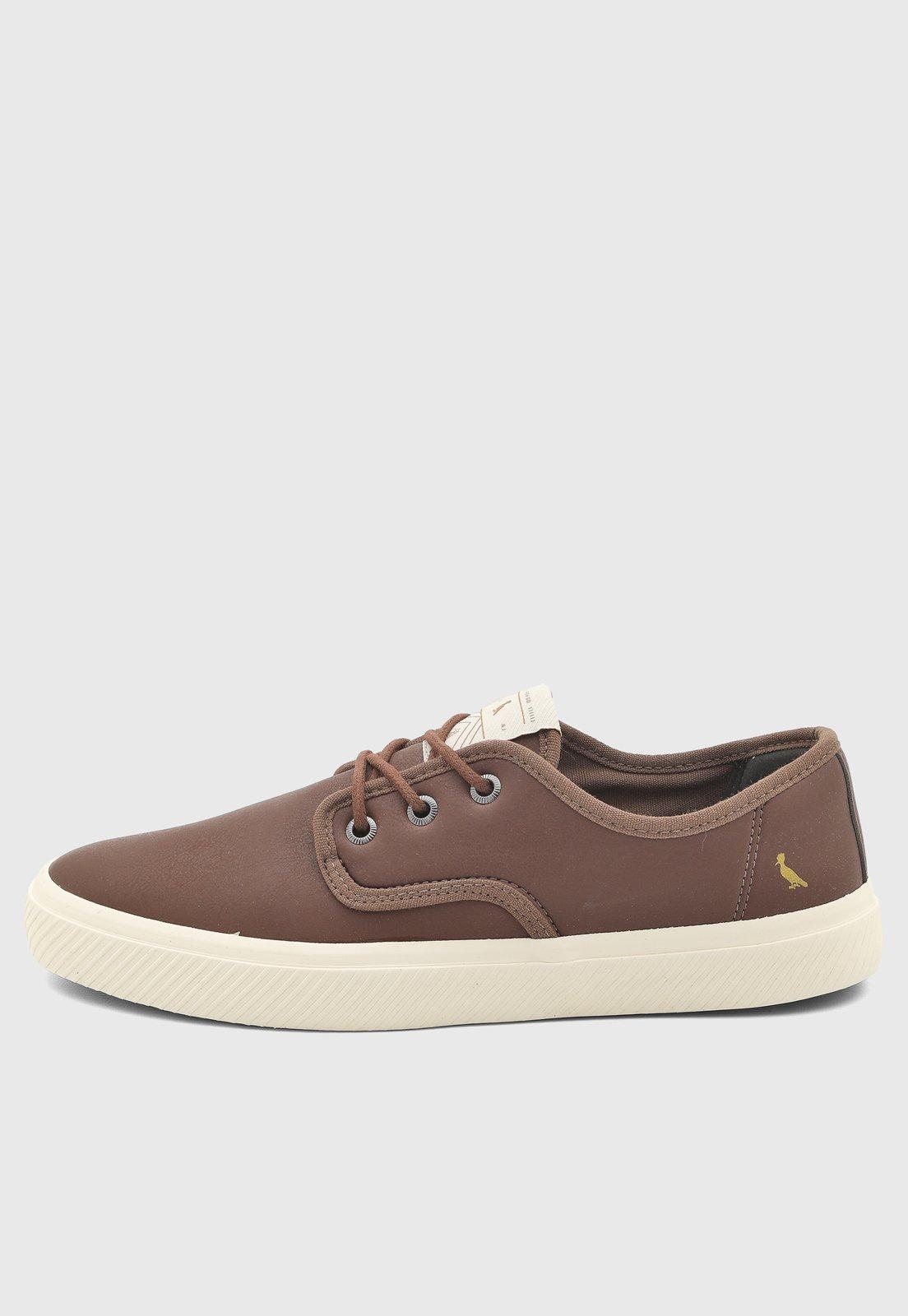 Tênis Masculino Reserva Casual Marrom