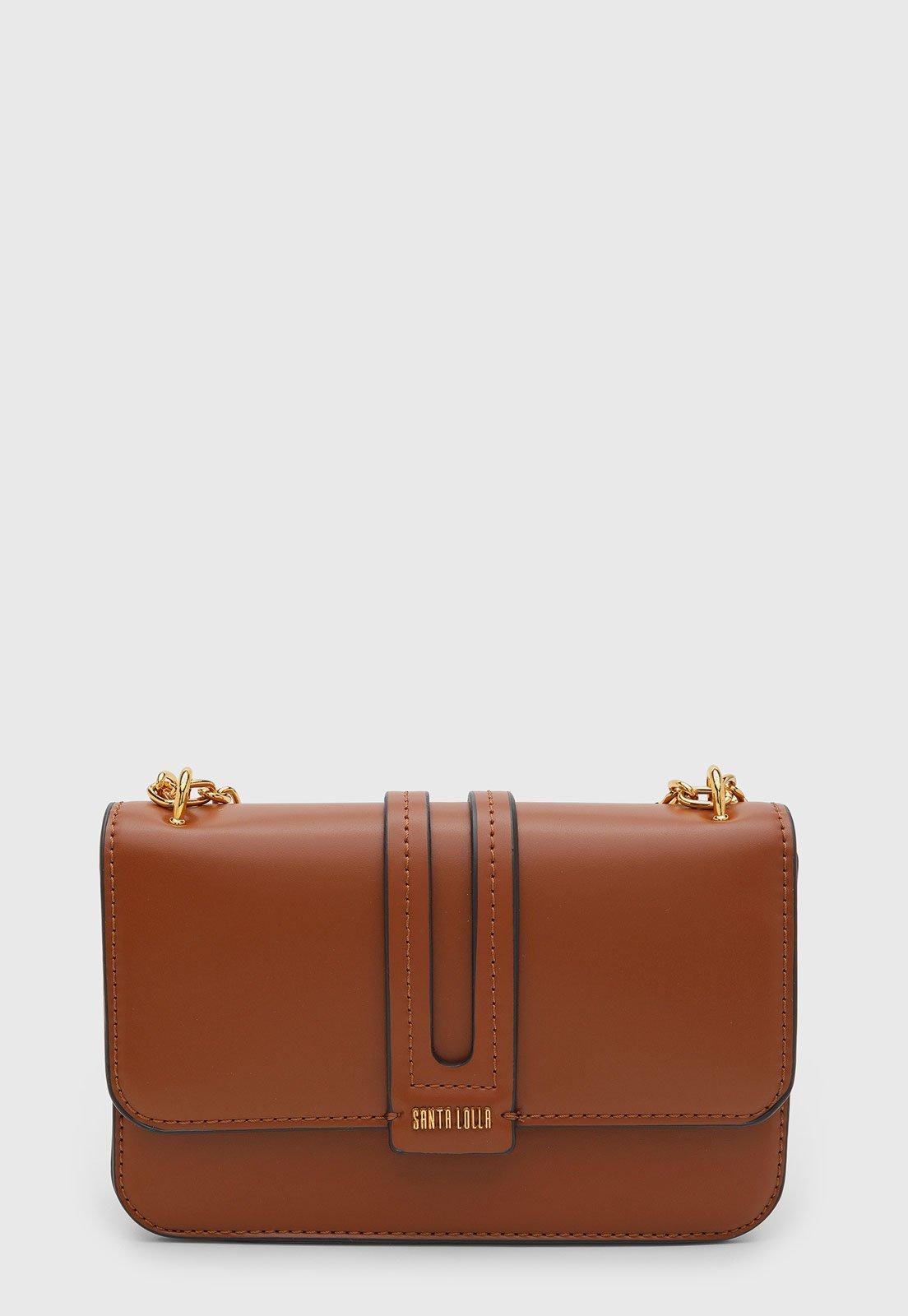 Bolsa Feminina Santa Lolla Corrente Marrom