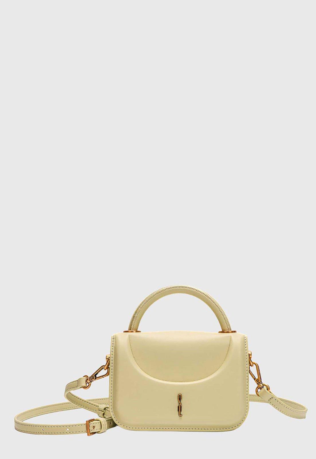 Bolsa Feminina Santa Lolla Alça Ajustável Amarela