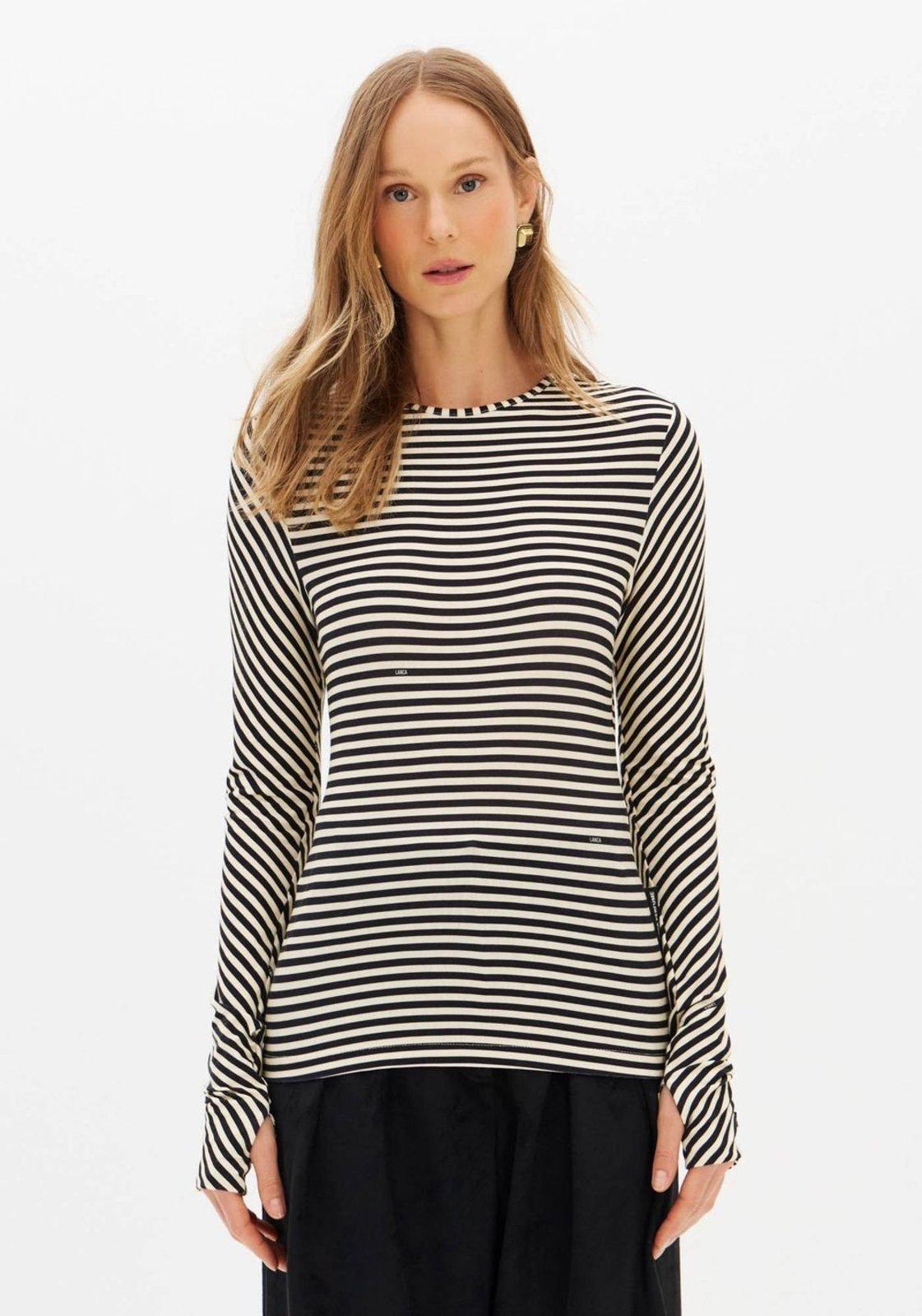 Blusa Manga Longa Estampada Lança Perfume