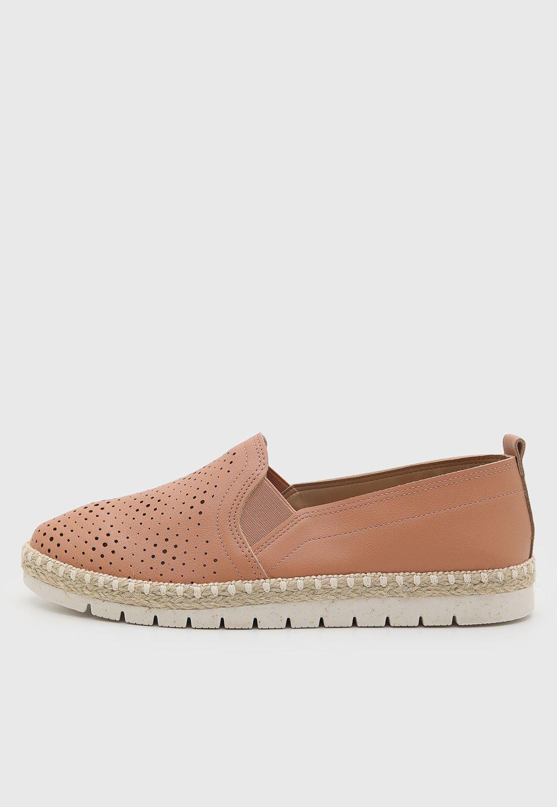 Tênis Feminino Vizzano Slip On Nude