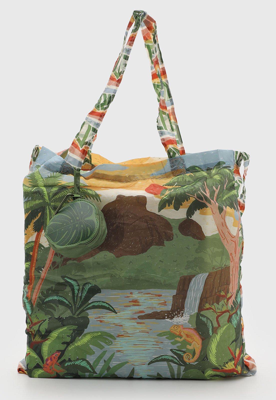 Bolsa FARM Me Leva Pedra da Gavea Verde