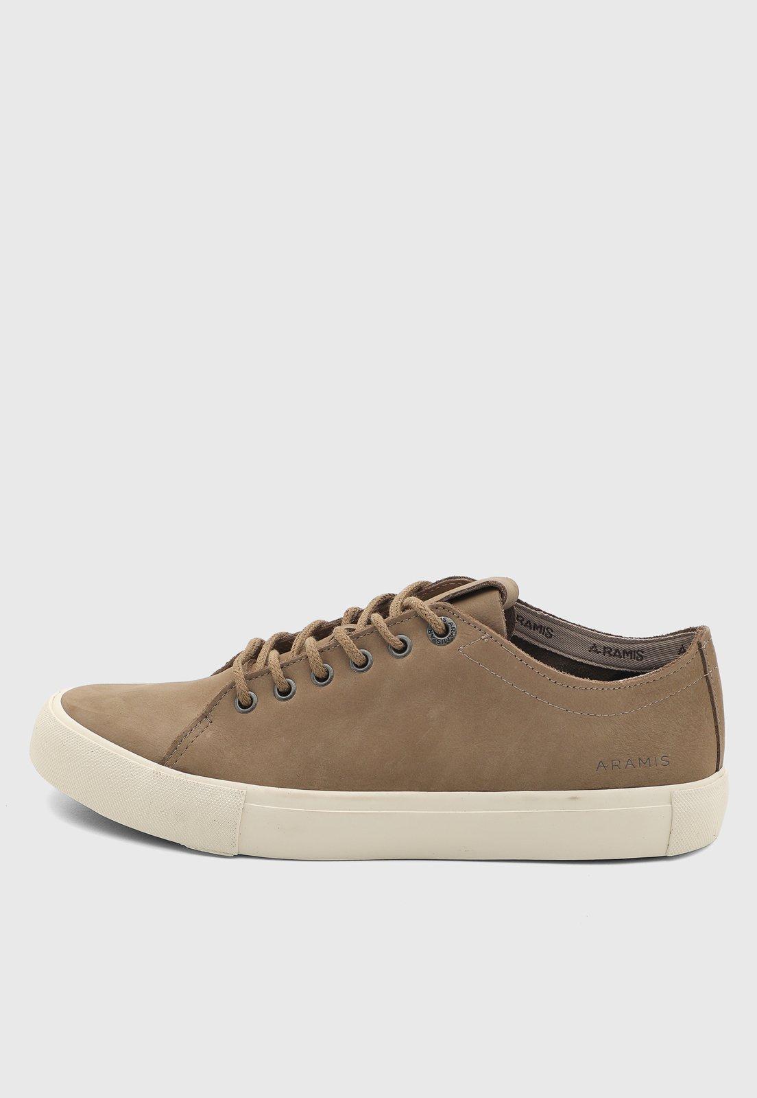Tênis Masculino Aramis Easy Sidelong Work Couro Marrom