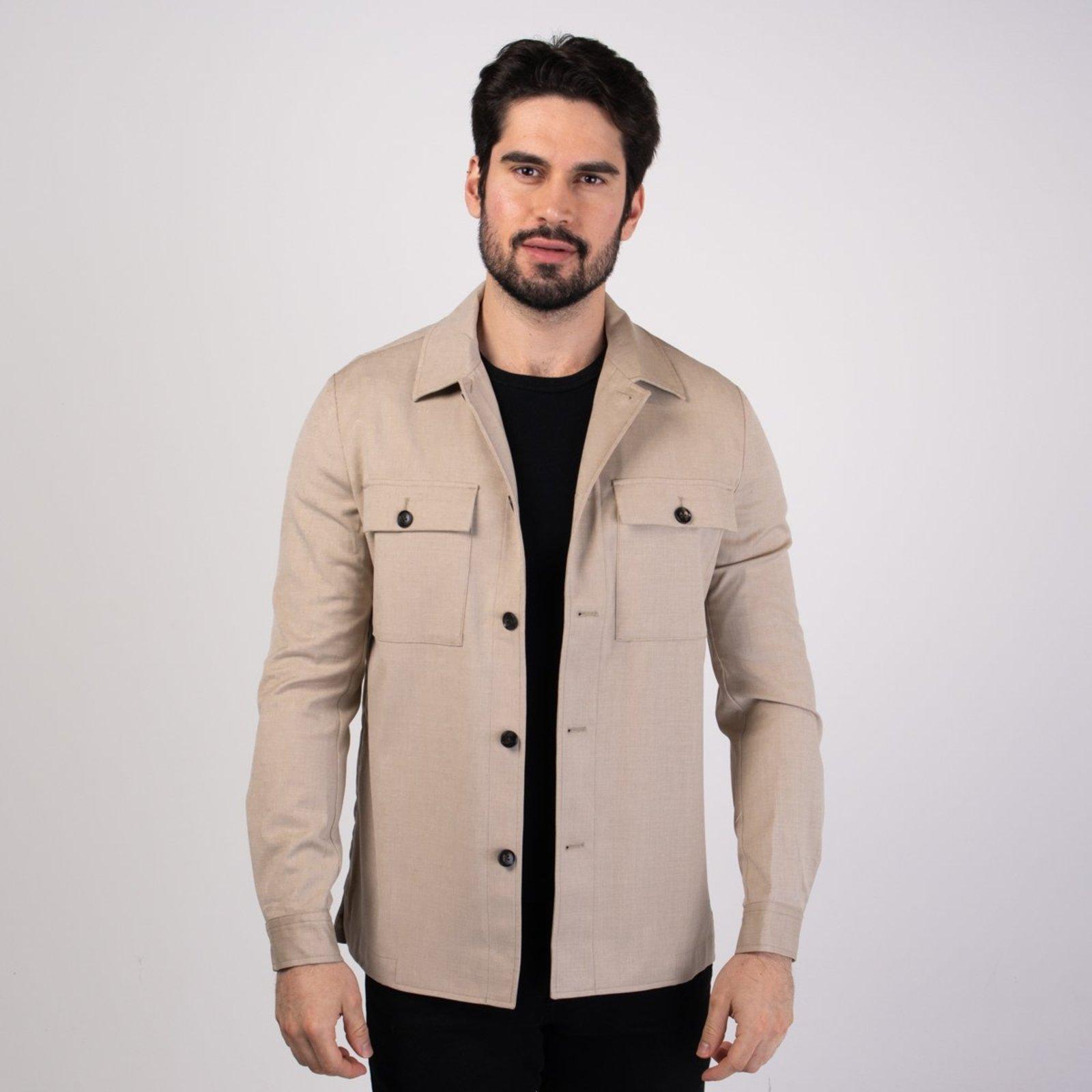 Camisa Oficina Reserva Overshirt Areia