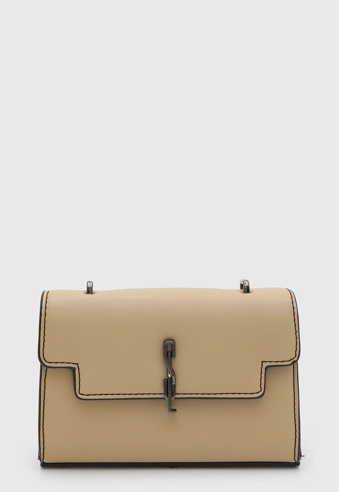 Bolsa Feminina Santa Lolla Estruturada Bege