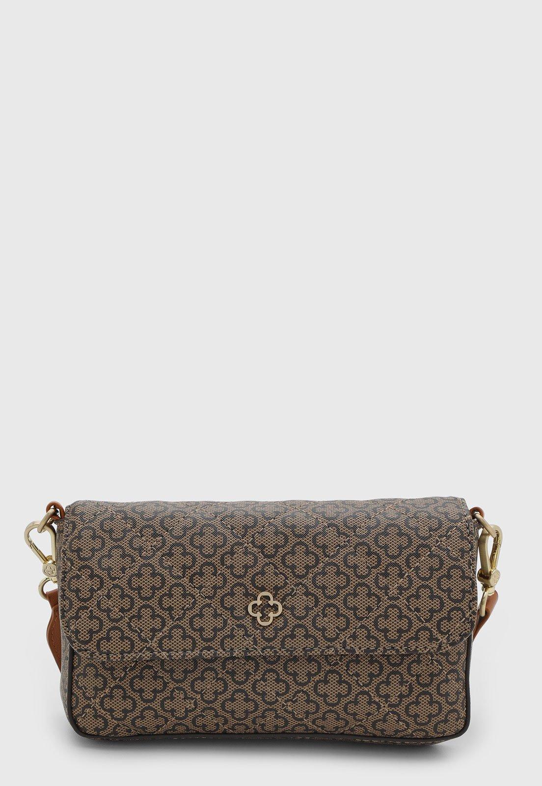 Bolsa Feminina Capodarte Média Retangular Bege