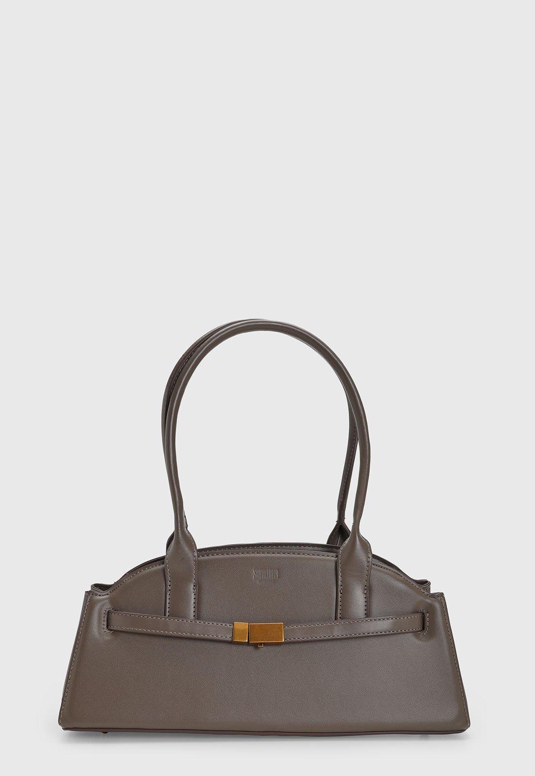Bolsa Feminina Santa Lolla Estruturada Marrom
