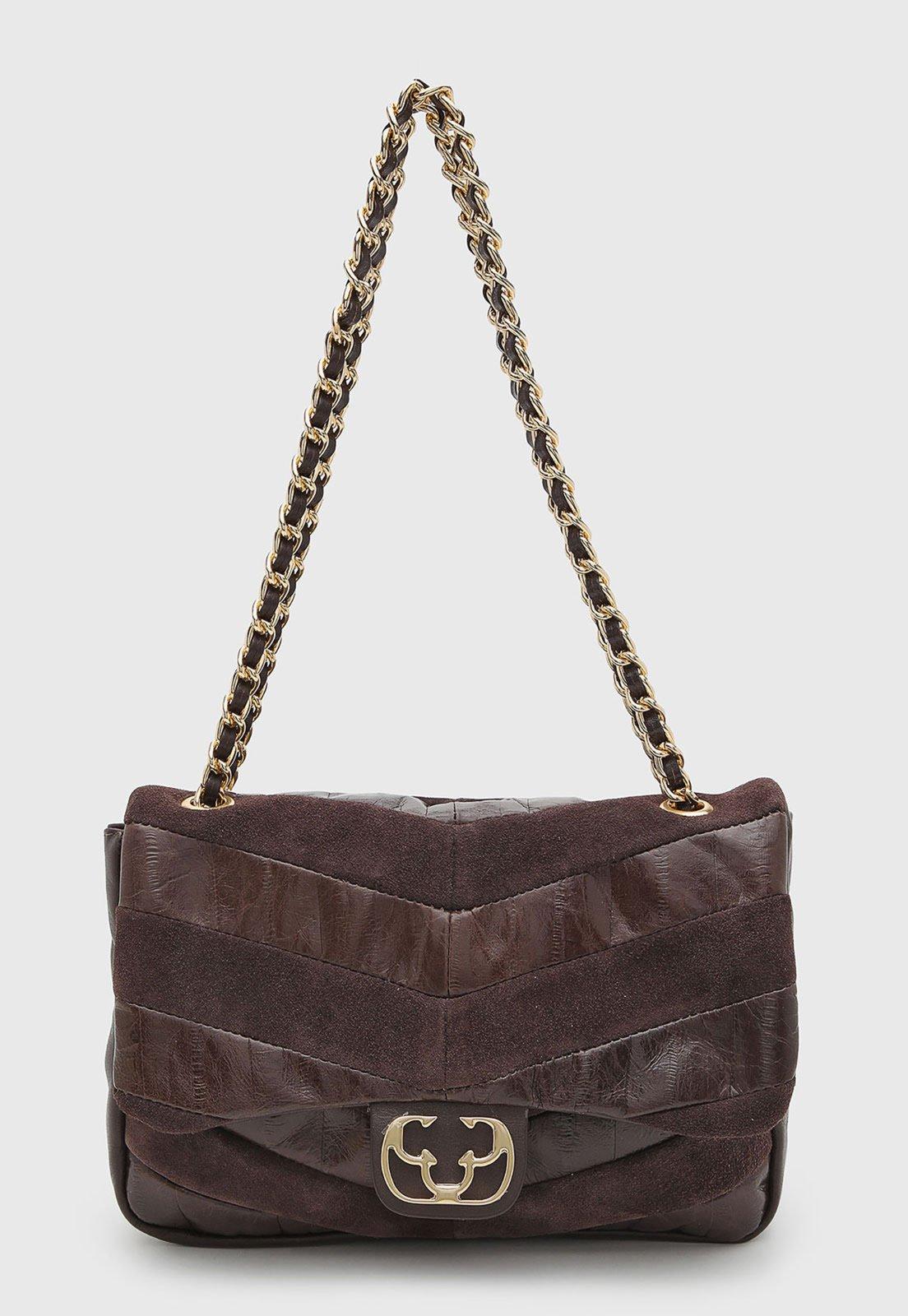 Bolsa Feminina Capodarte Média Marrom