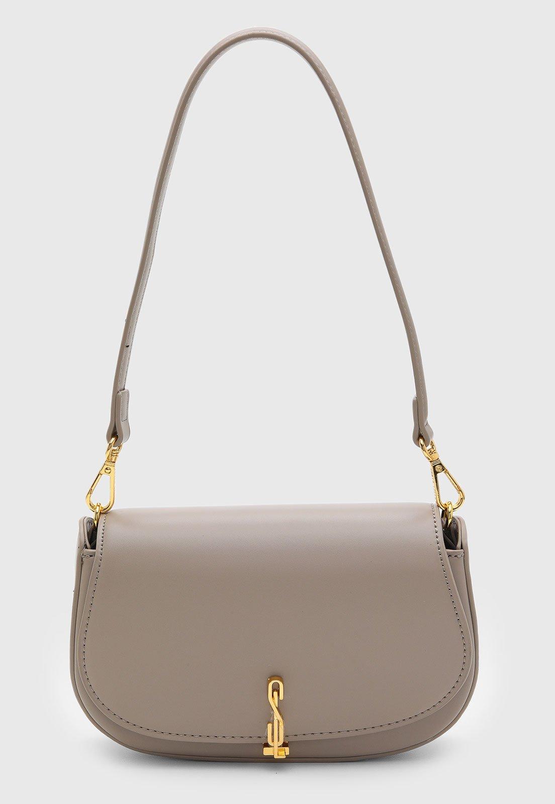 Bolsa Feminina Santa Lolla Estruturada Bege