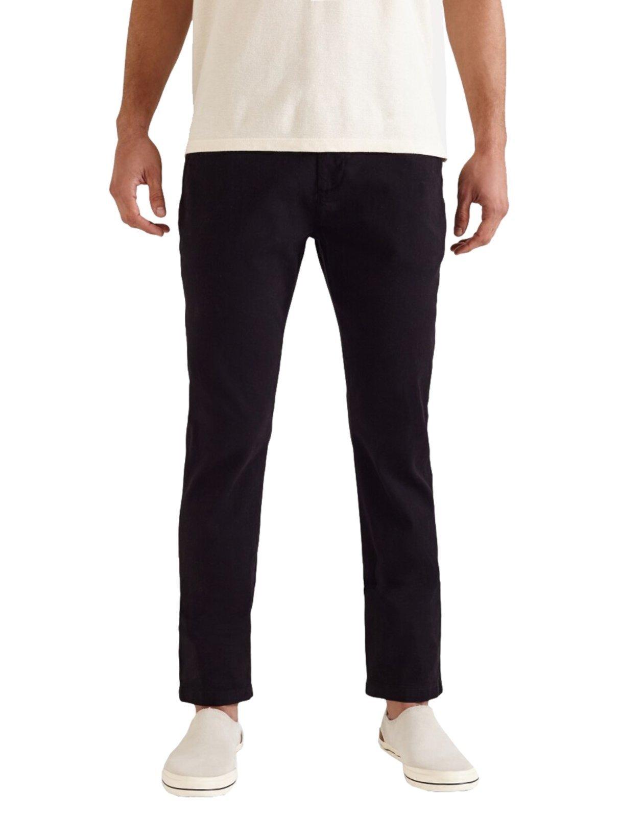 Calça Reserva Masculina de Sarja Casual Iron Preta