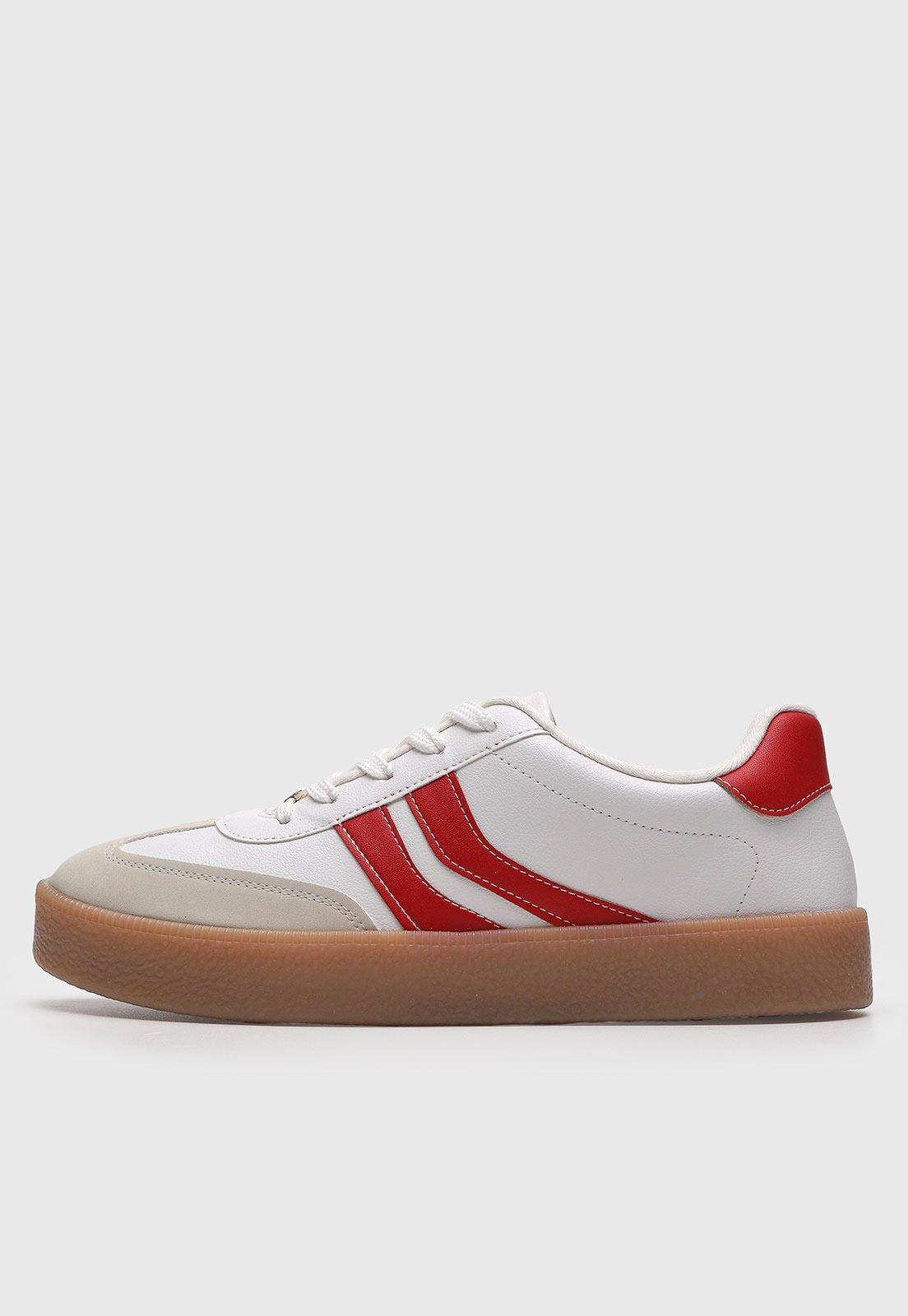 Tênis Feminino Vizzano Cadarço Branco