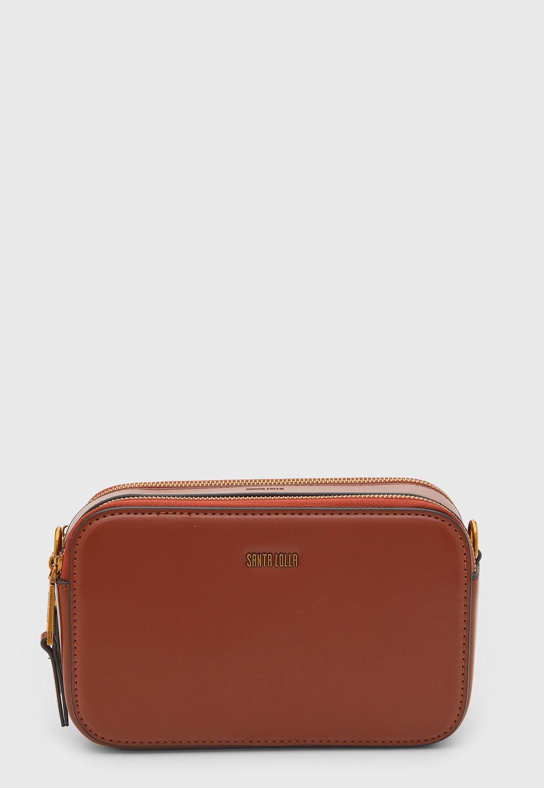 Bolsa Feminina Santa Lolla Transversal Marrom
