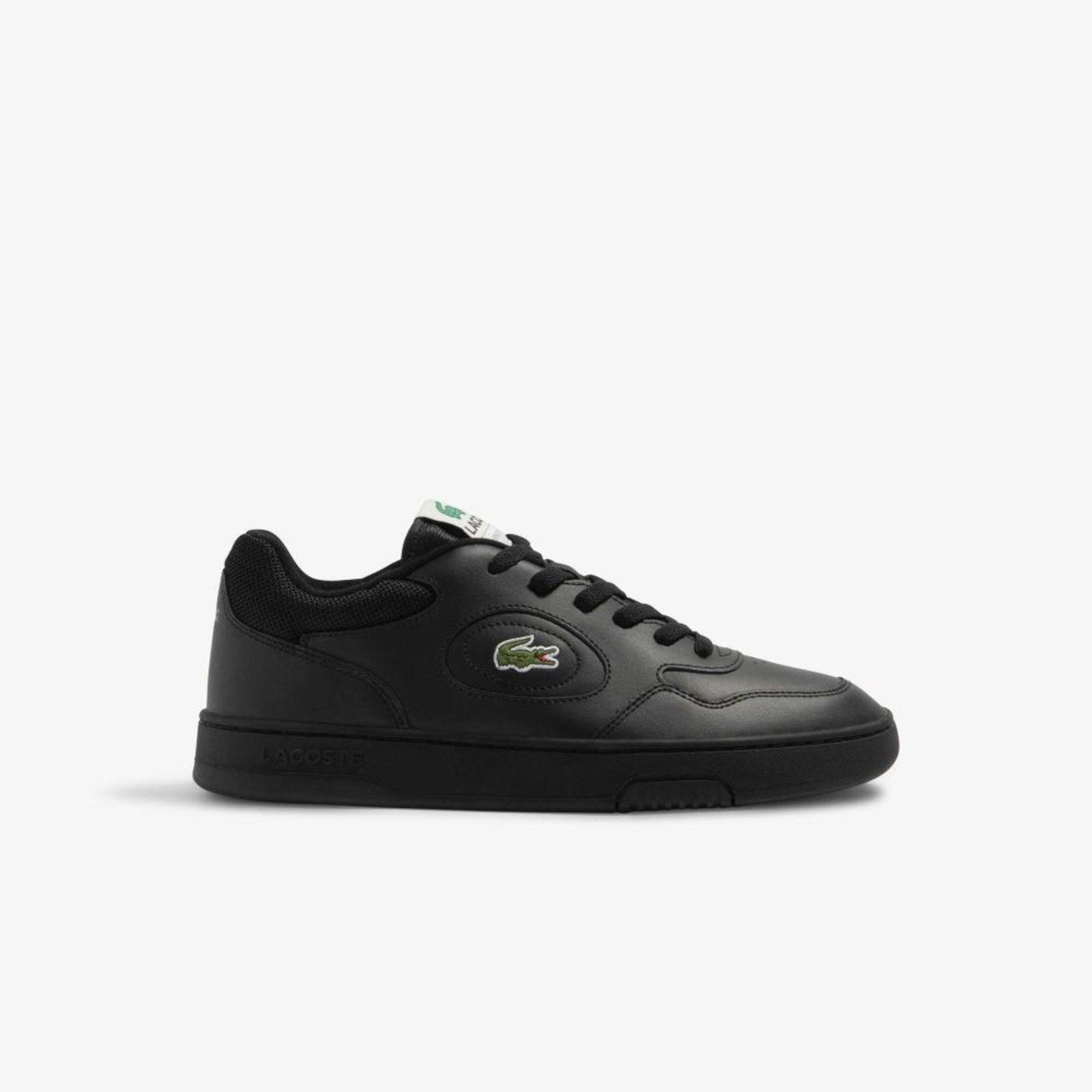 Tênis Lacoste masculino Lineset em couro Preto