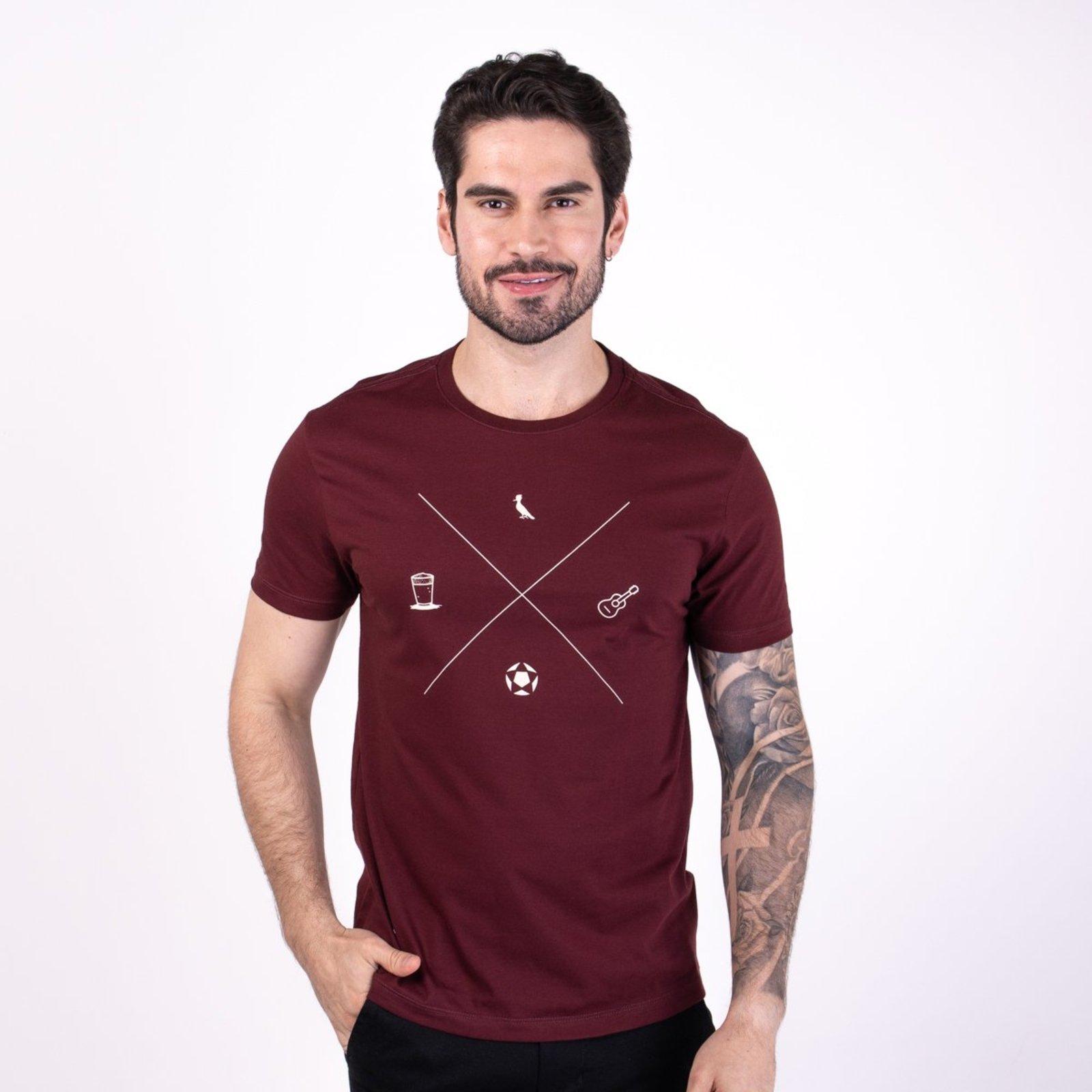 Camiseta Reserva Big Resenha Bordo