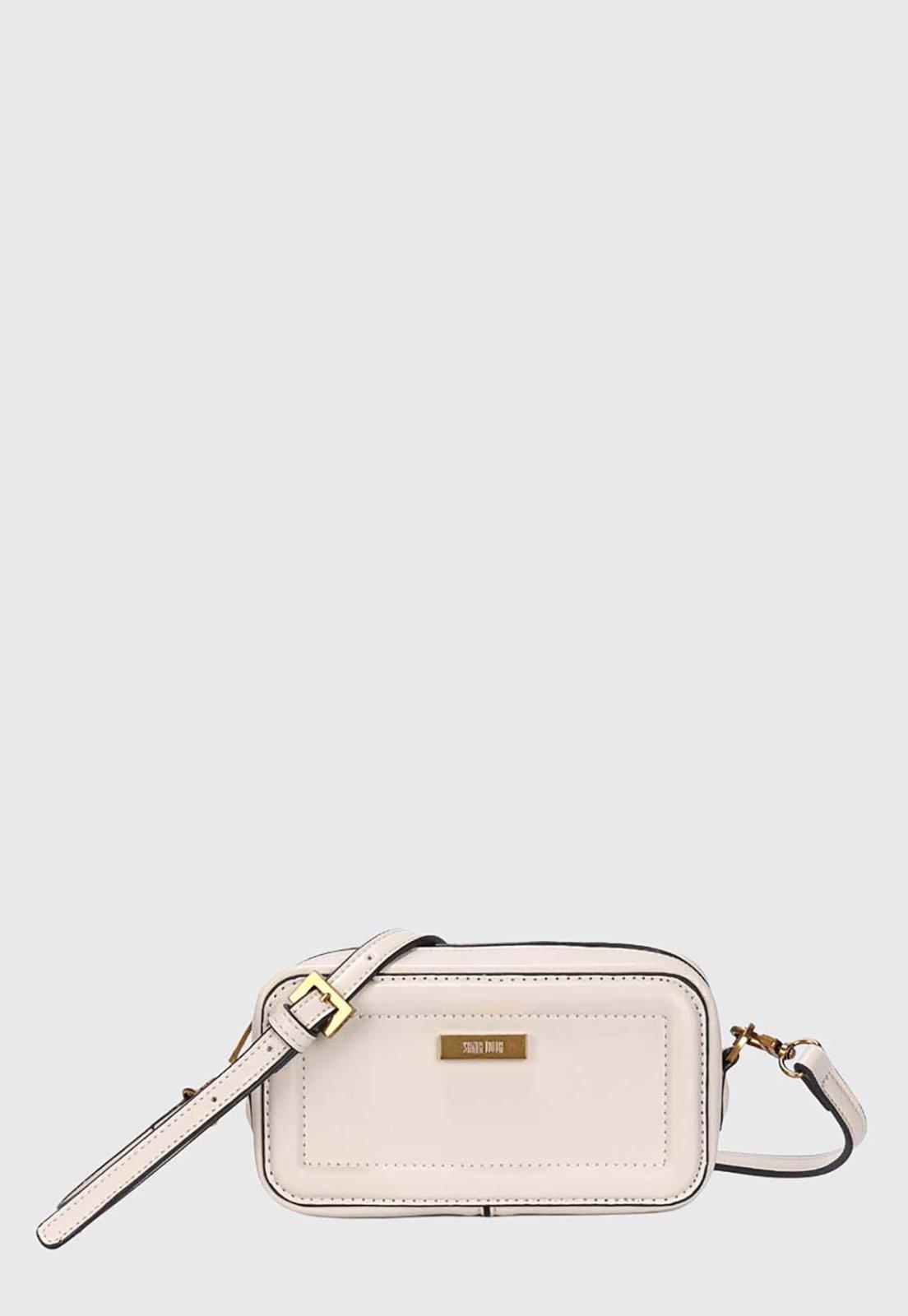 Bolsa Feminina Santa Lolla Pequena Retangular Off-white