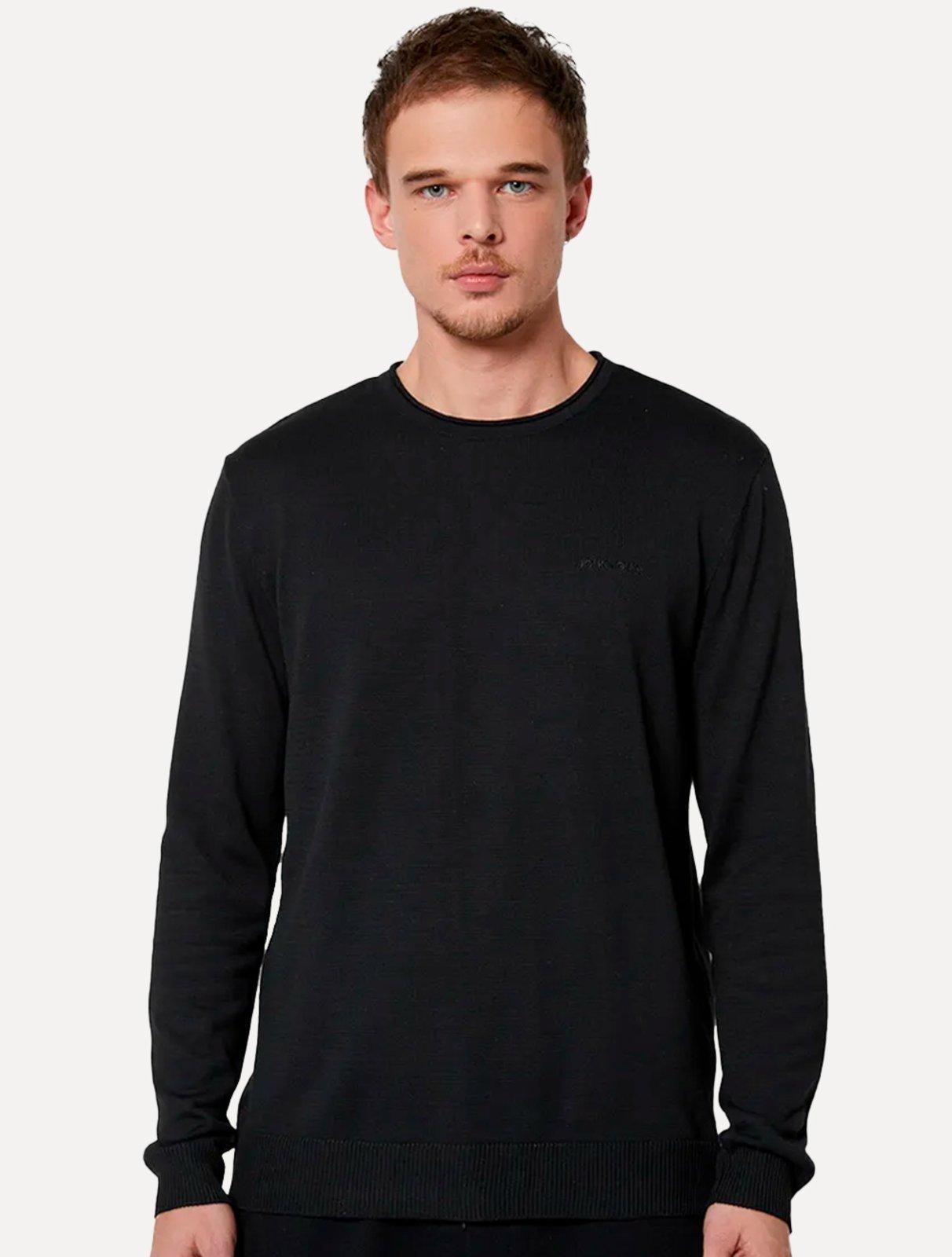 Tricot John John Masculino New Basic Preta